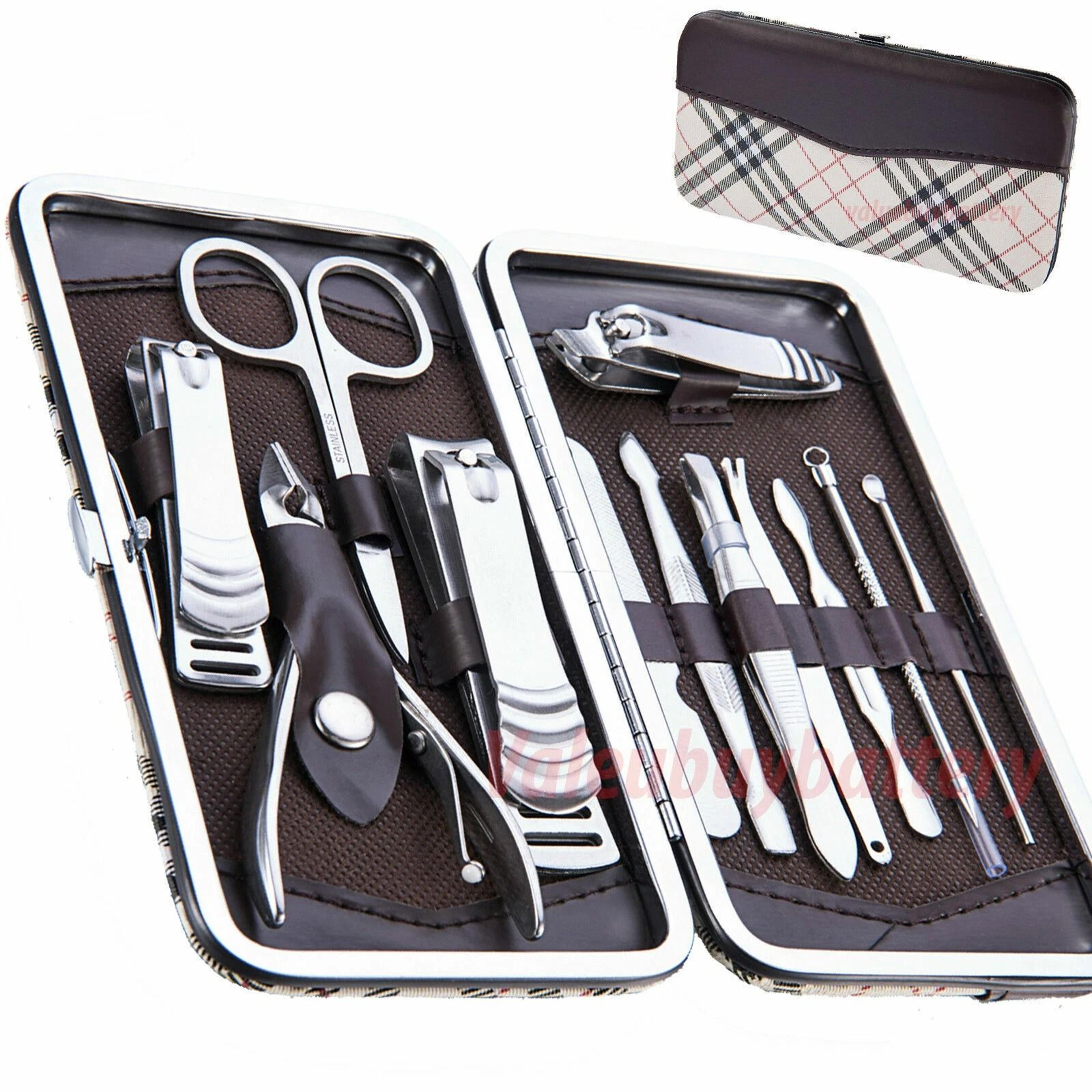 electric nail drill set professional manicure pedicure machine clippers, powerful nail file tool for perfect nails