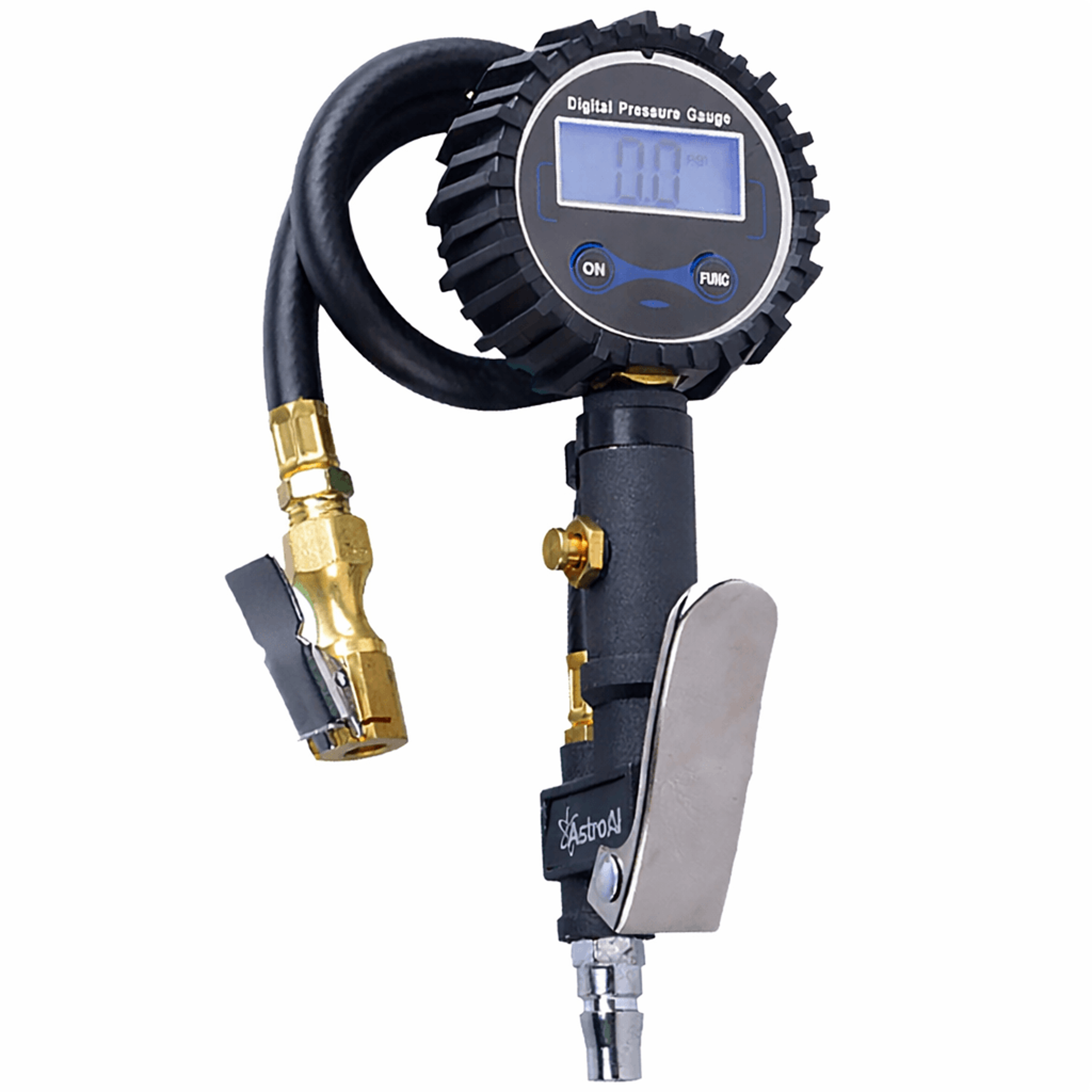 pressure gauge air chuck digital tire inflator for car/truck/bike