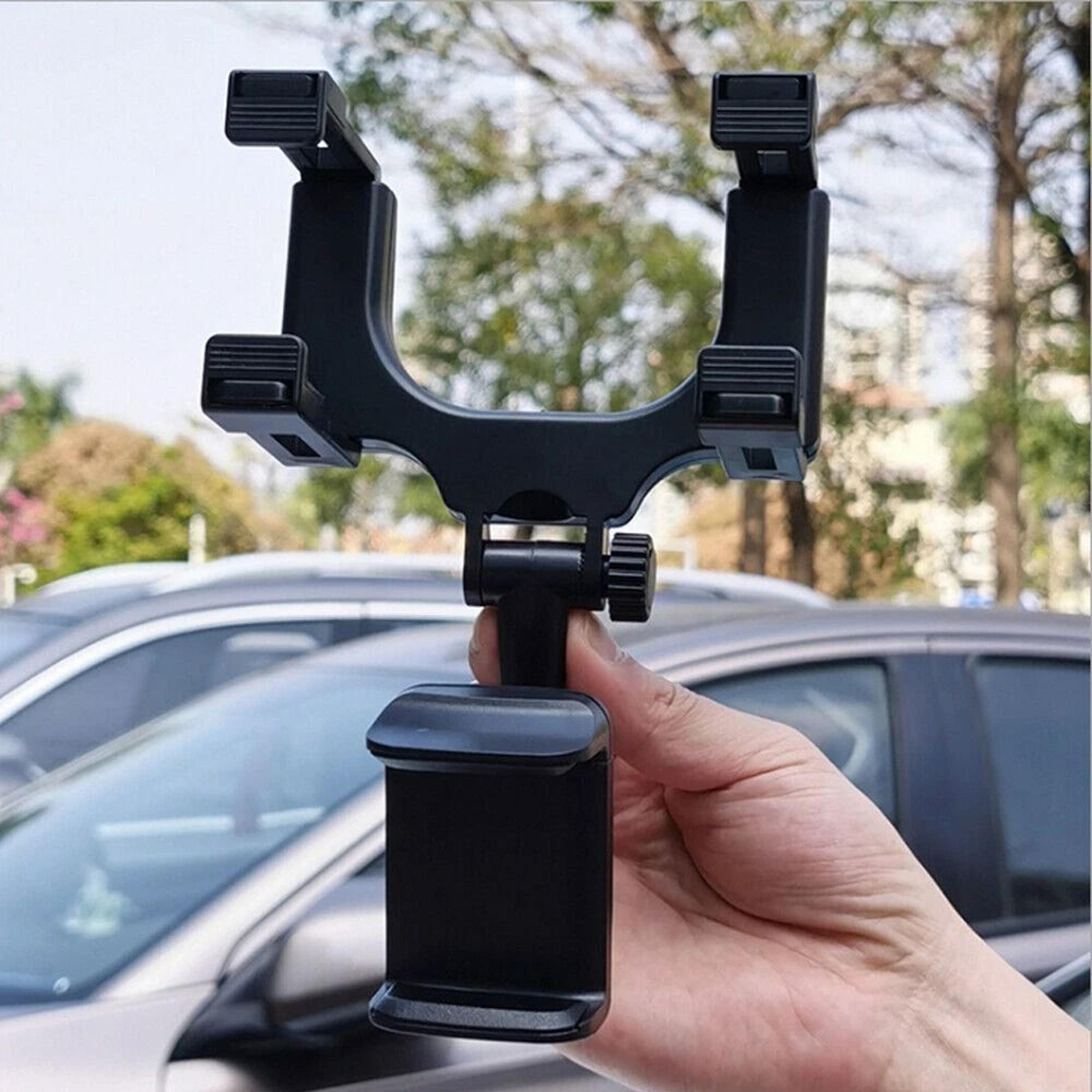 car rear view mirror mount, stand gps cell phone holder, universal holder for safe driving