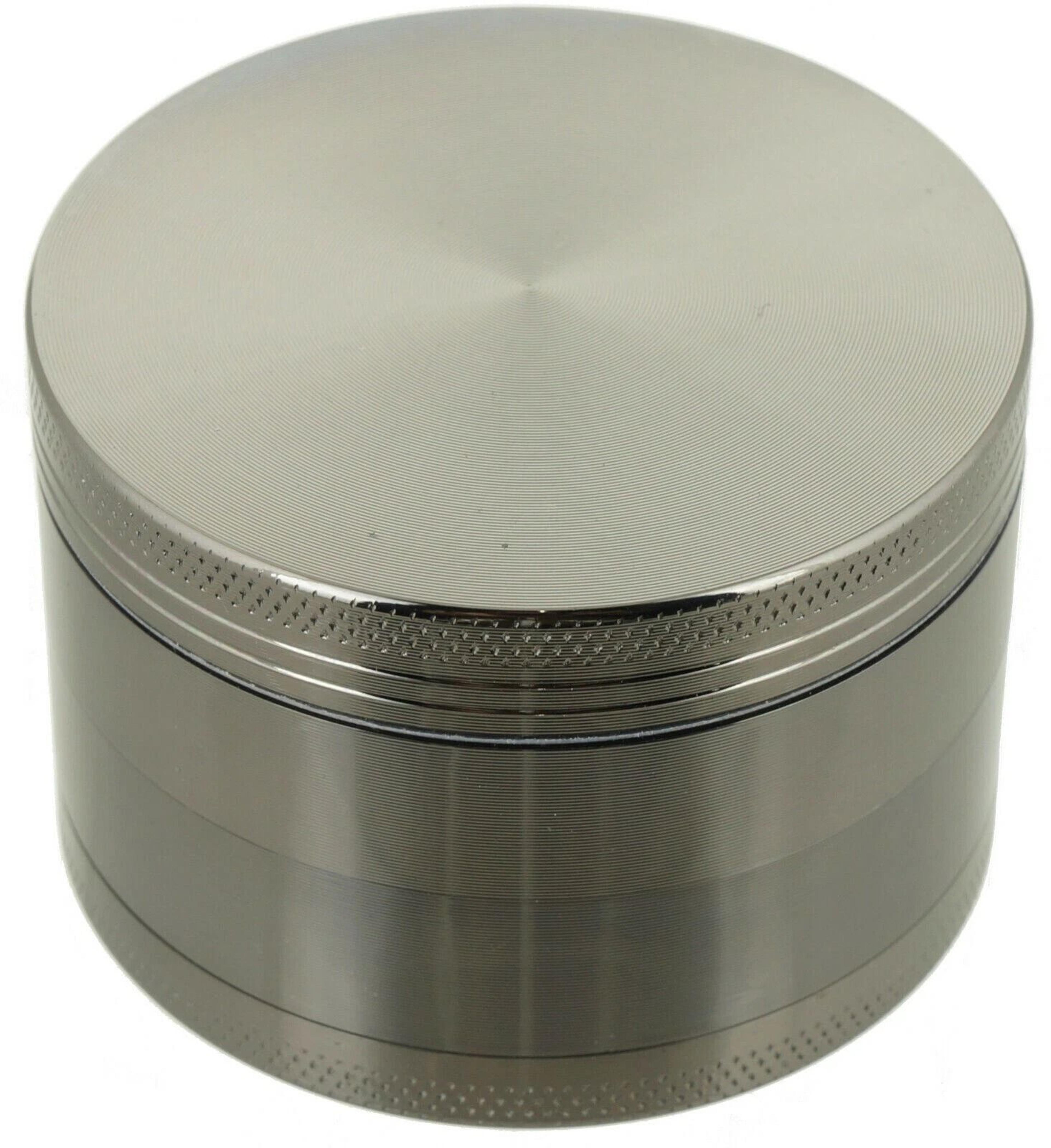 metal tobacco herb grinder, chromium alloy spice herbal crusher, smooth smoke crusher for effortless grinding