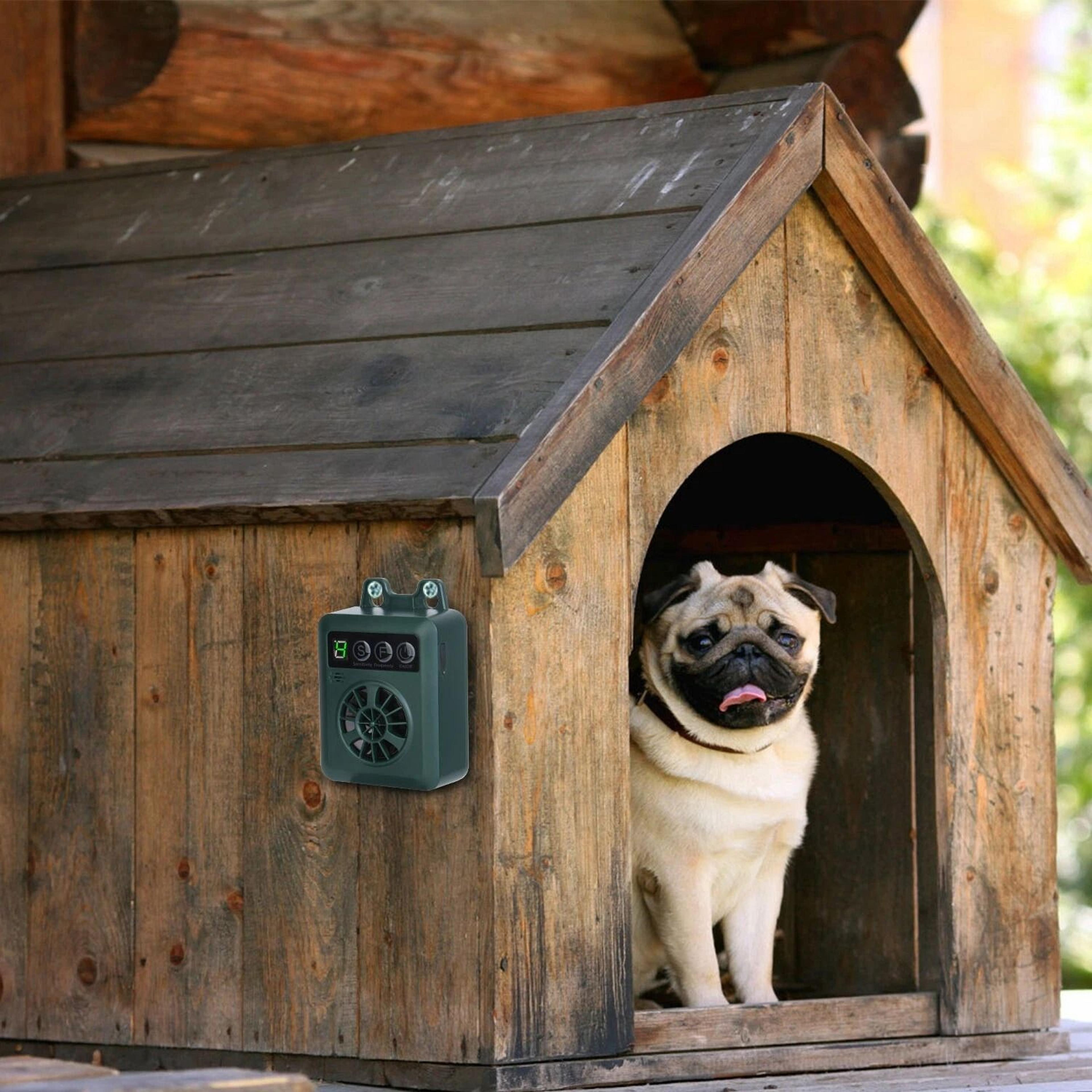 ultrasonic anti-barking device, sonic bark deterrent, new dog bark control for quiet & calm environments