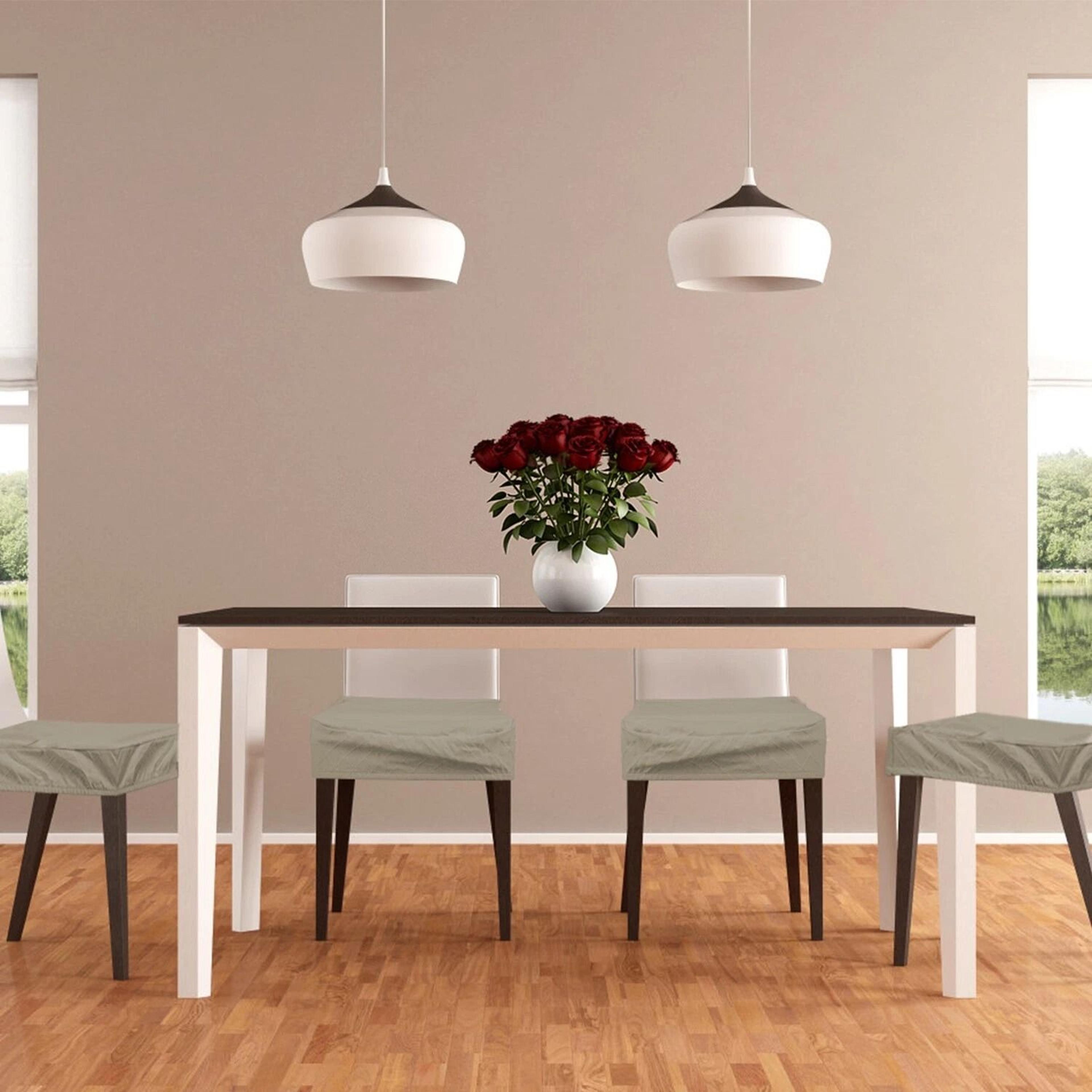 dining chair slipcovers waterproof, stretch seat covers mat, slipcover for chairs