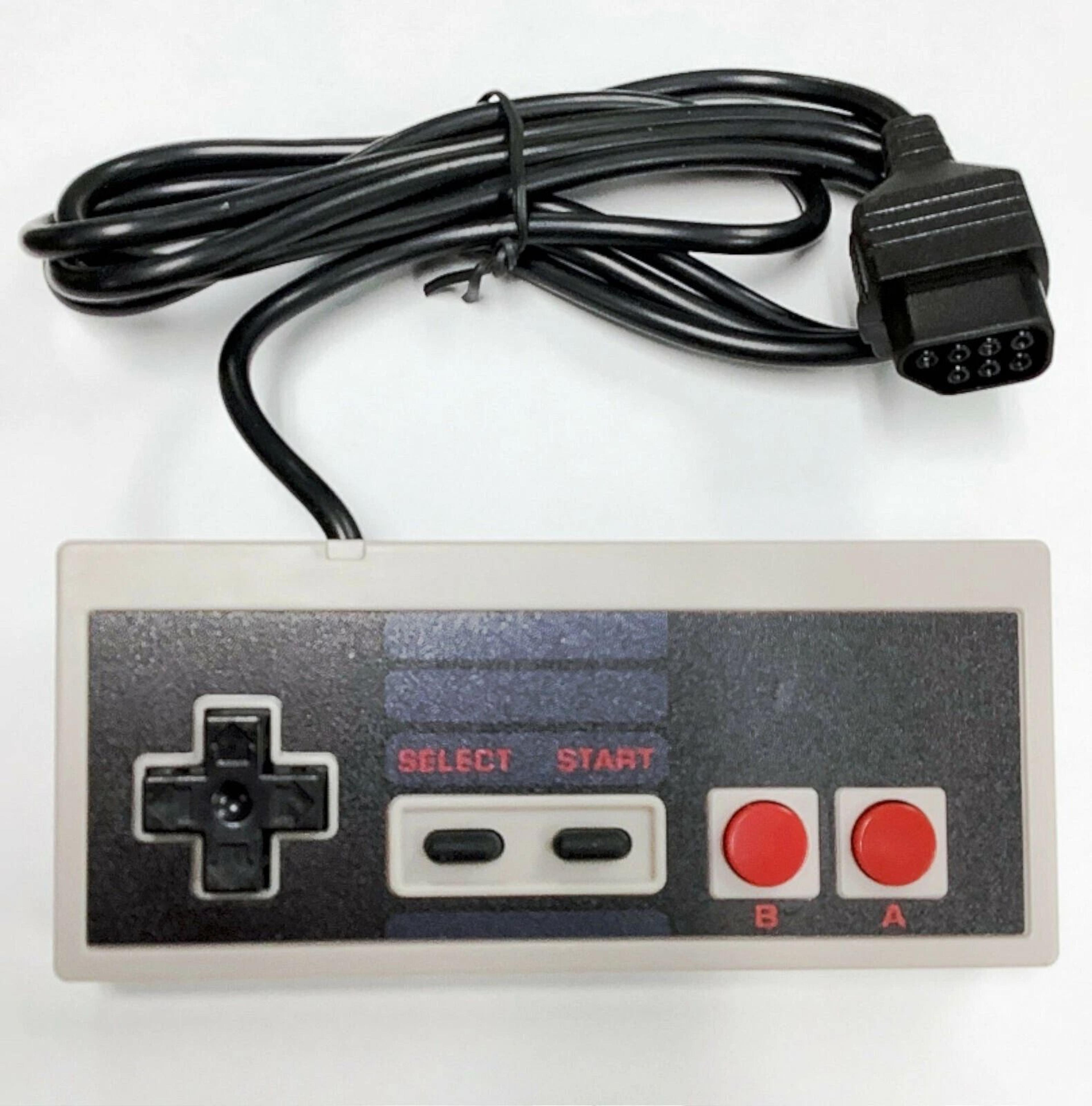 video game wired controller remote for nintendo nes console, wired controllers