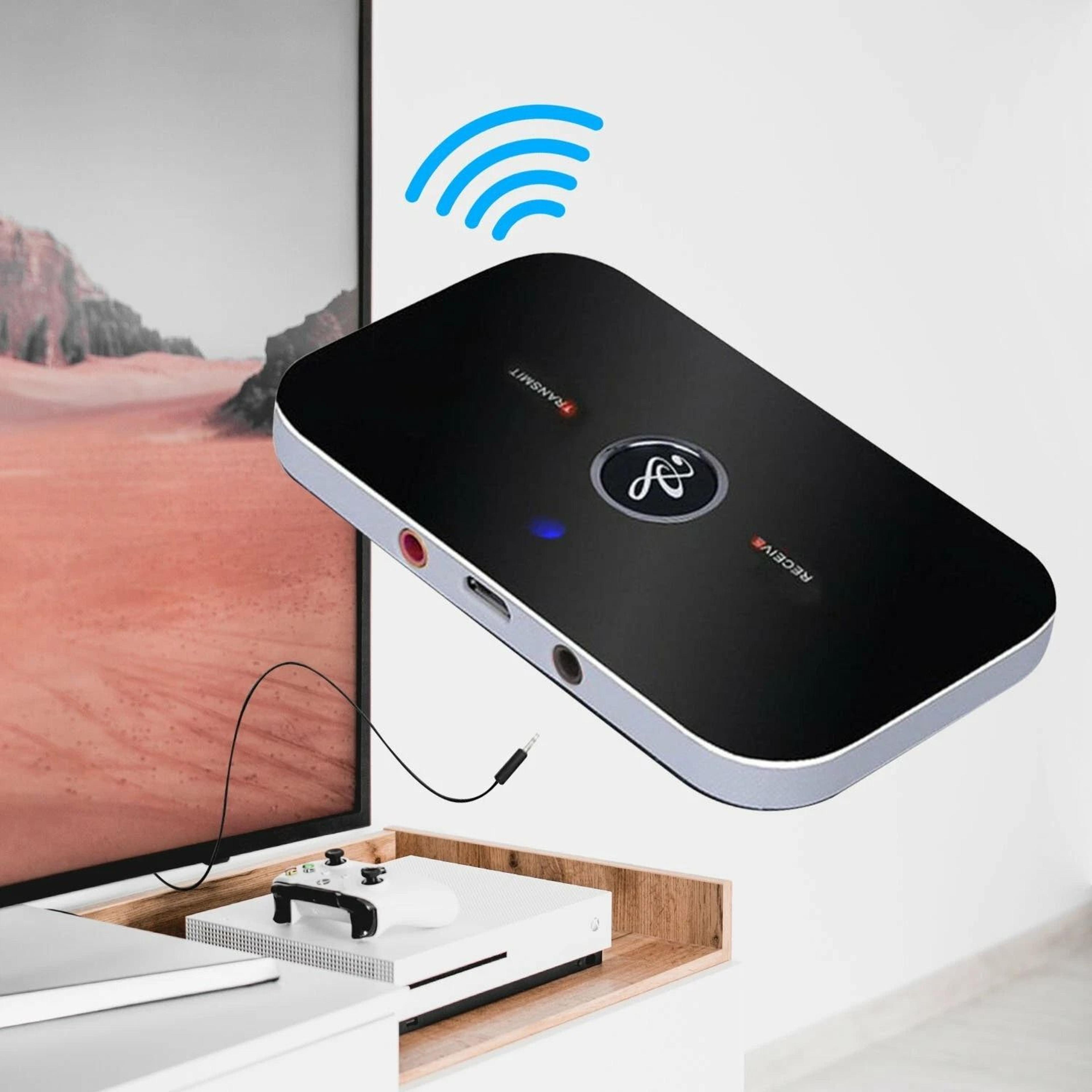bluetooth receiver & transmitter for audio, wireless rca to bluetooth adapter, bluetooth audio receiver & transmitter