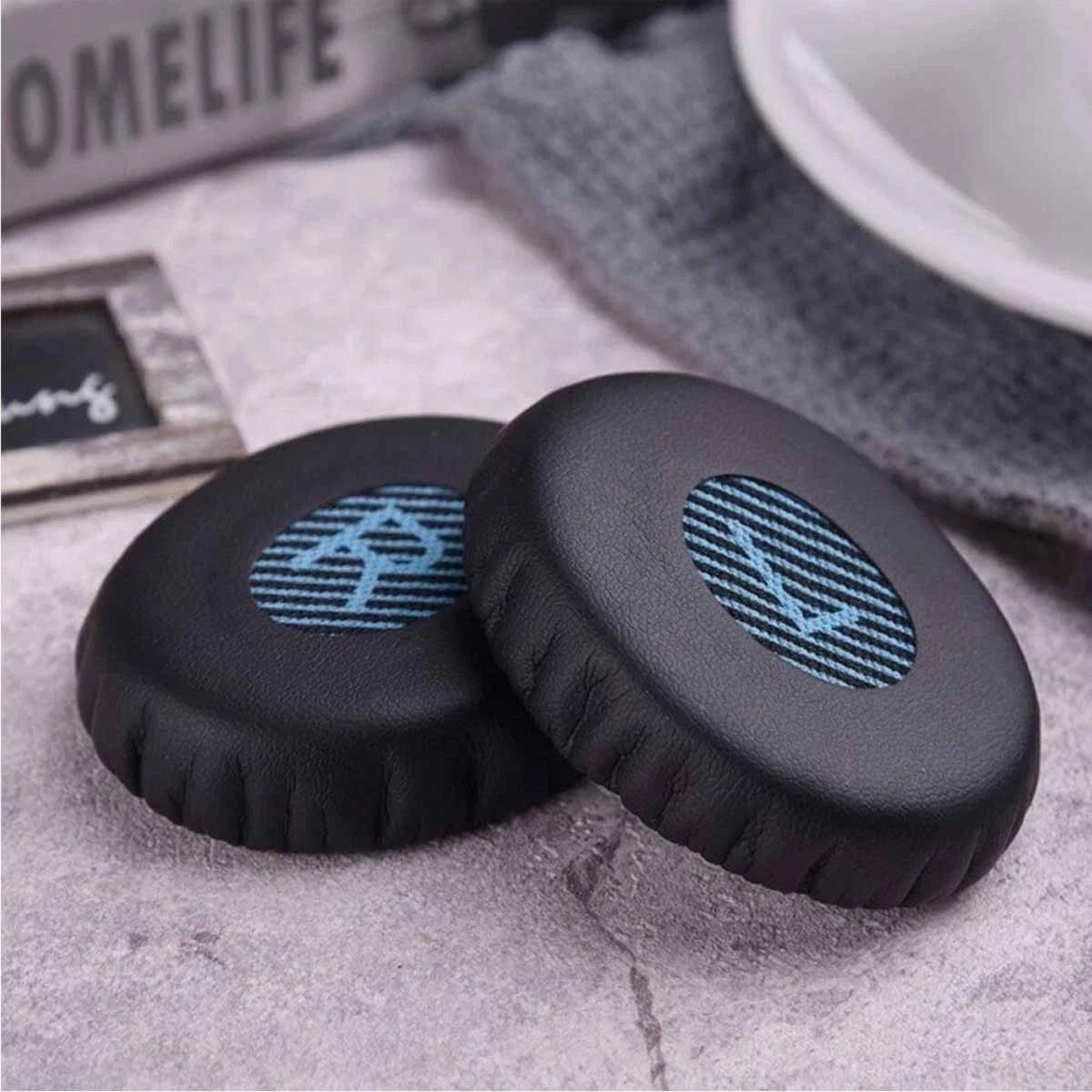 ahg replacement ear pads cushions for bose soundlink on ear oe headphones, noise isolating comfort
