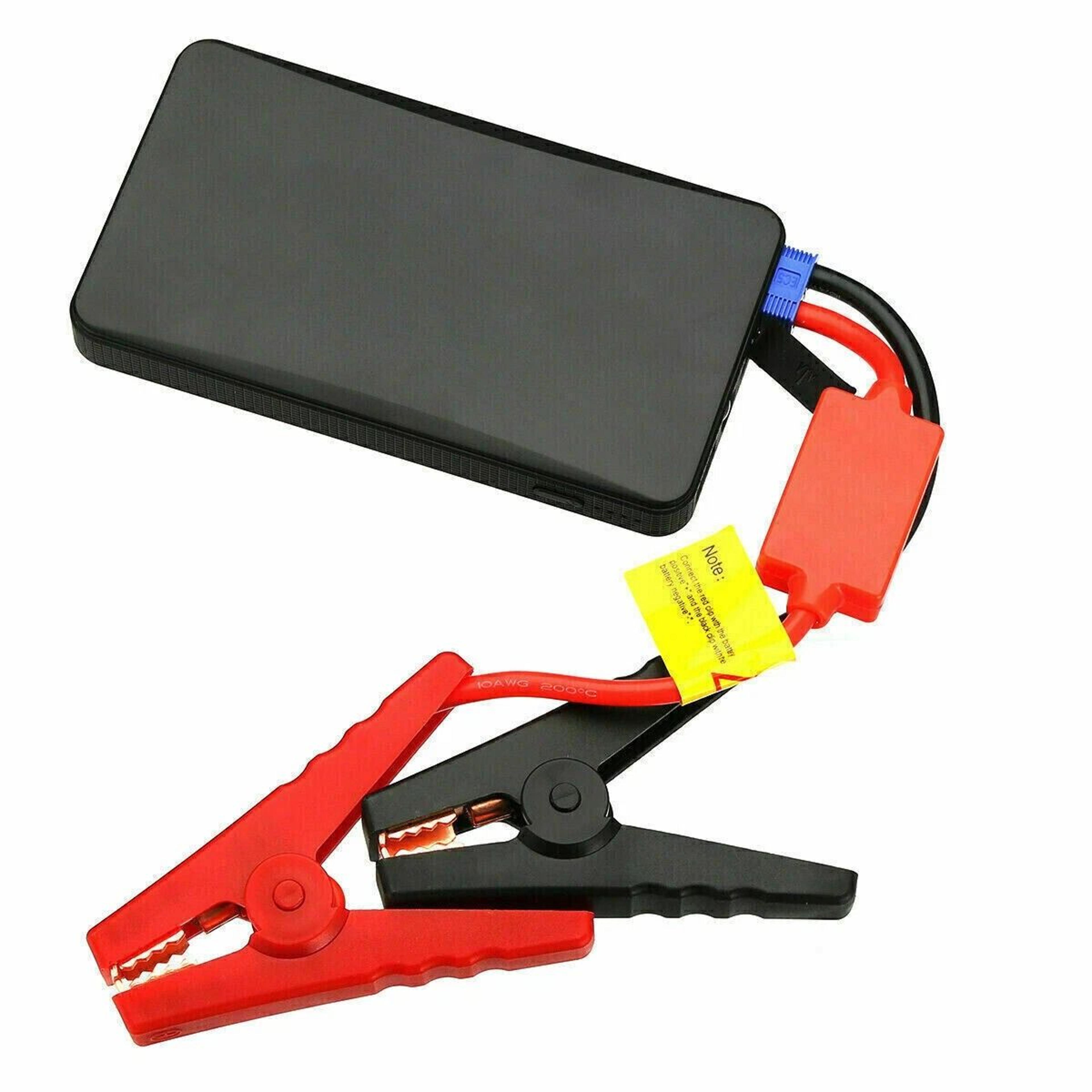 powerful portable car jump starter, booster jumper box, power bank battery charger for vehicles