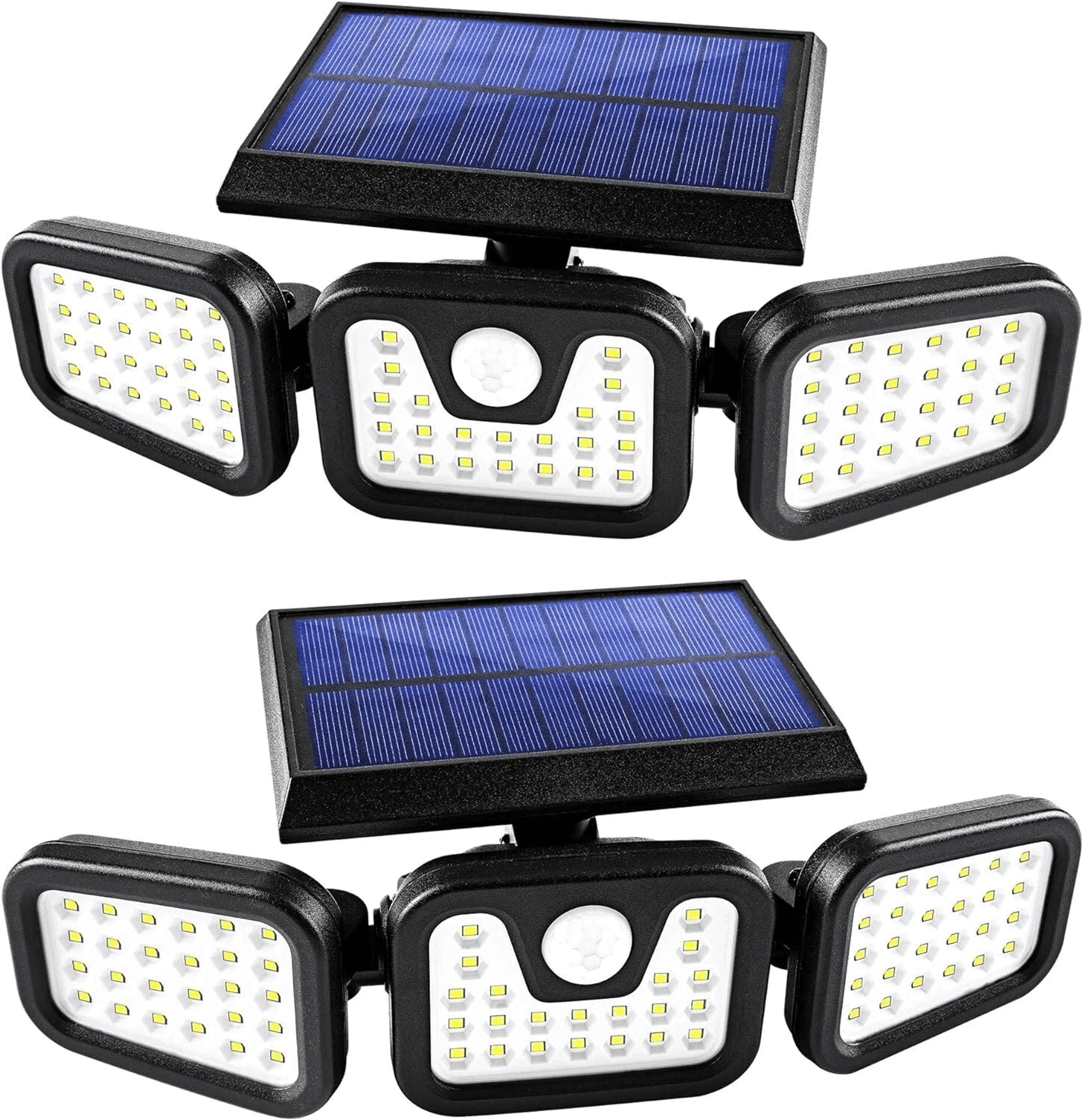 outdoor led motion sensor solar lights, waterproof security lamp, ideal for pathways and garden