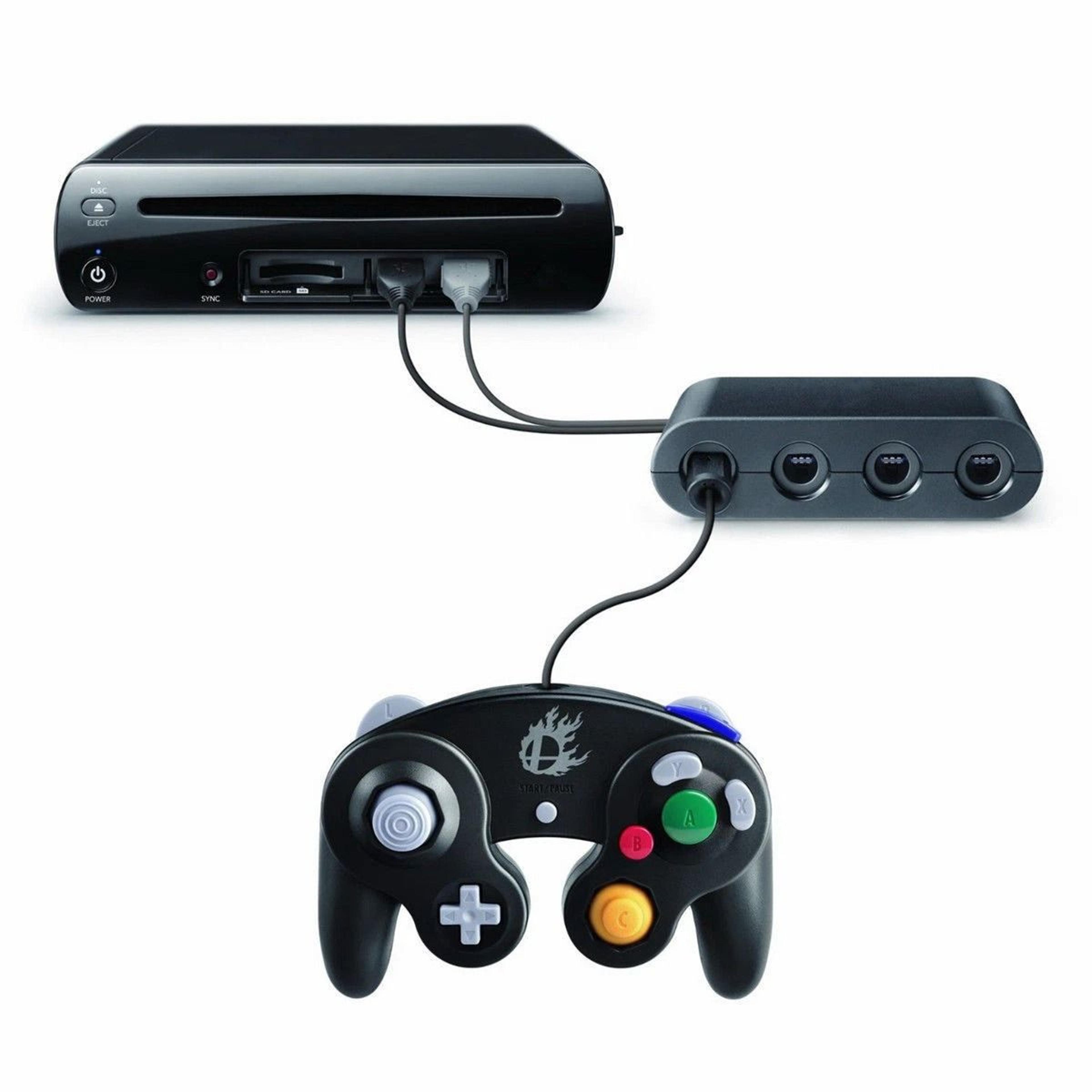 gamecube controller adapter for wii u, super smash bros, high-quality converter for gaming enthusiasts