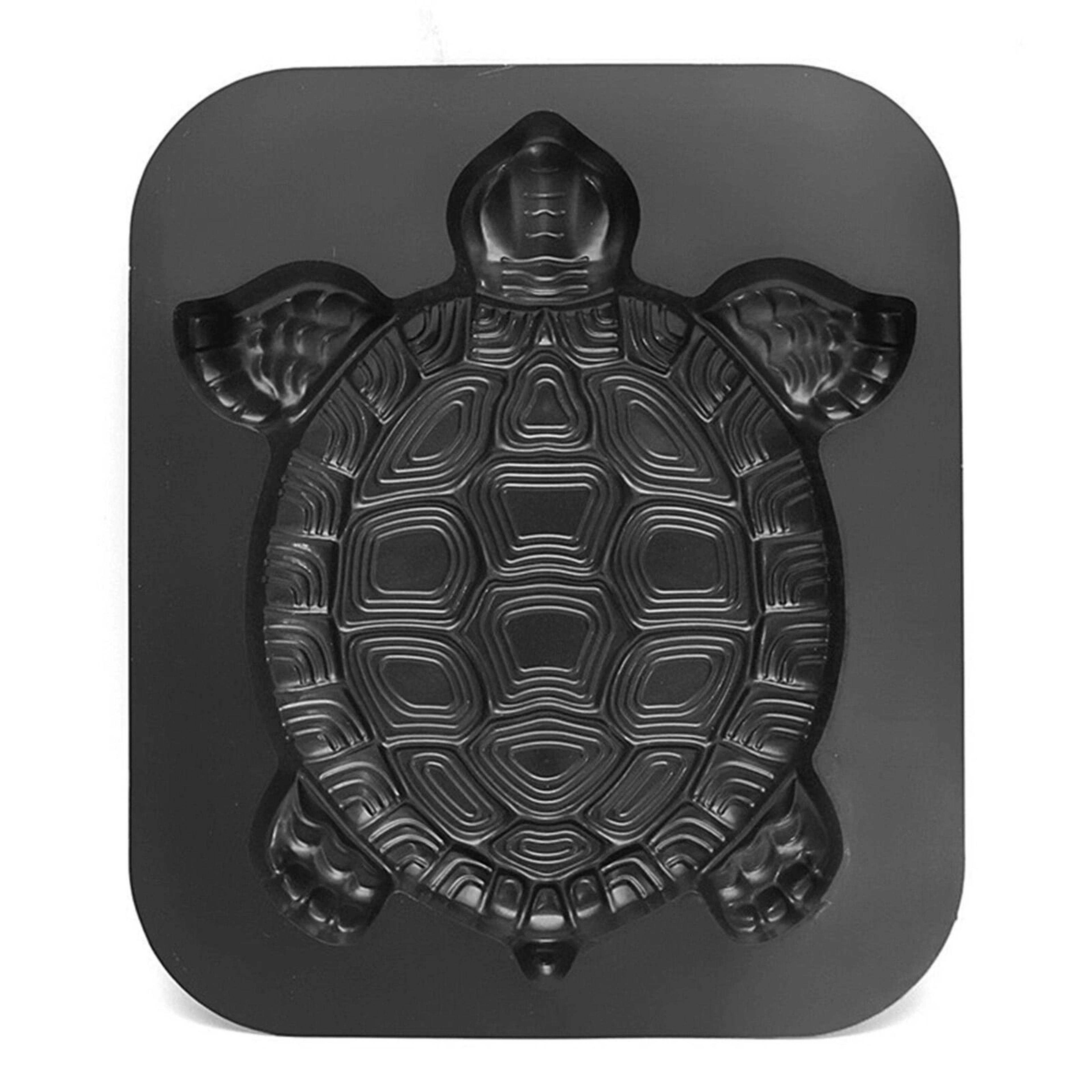 turtle stepping stone mold, cement mould for garden path, lawn paver mold