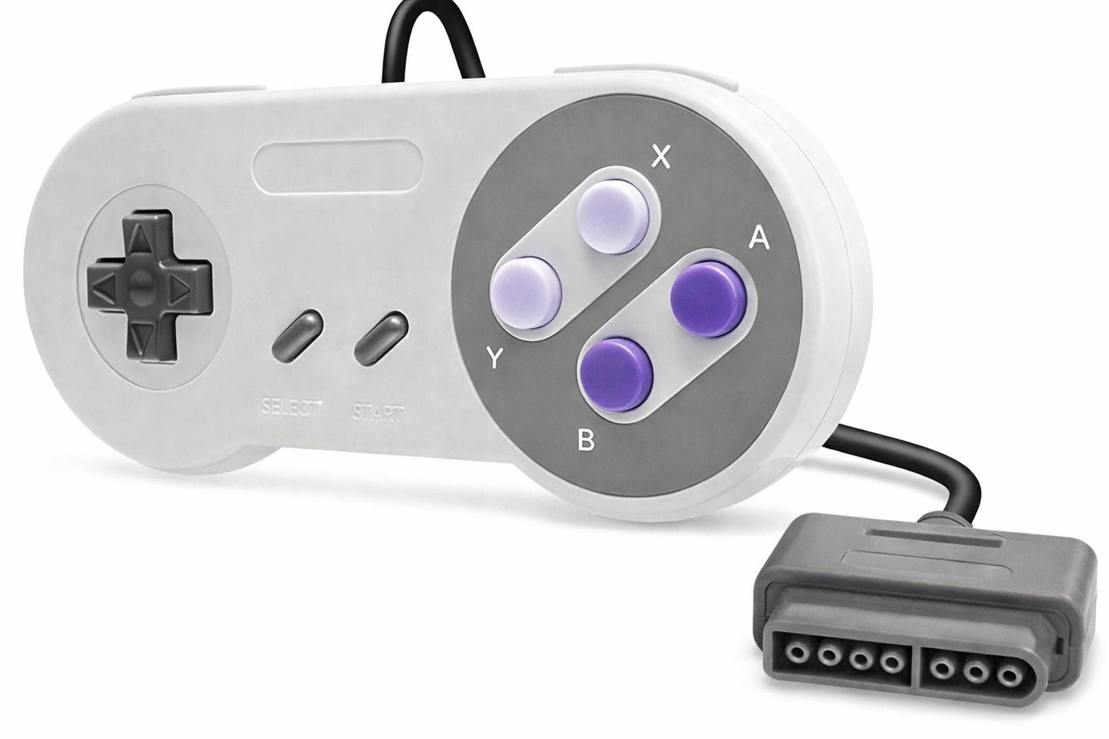 snes system console replacement controllers , for new super nintendo