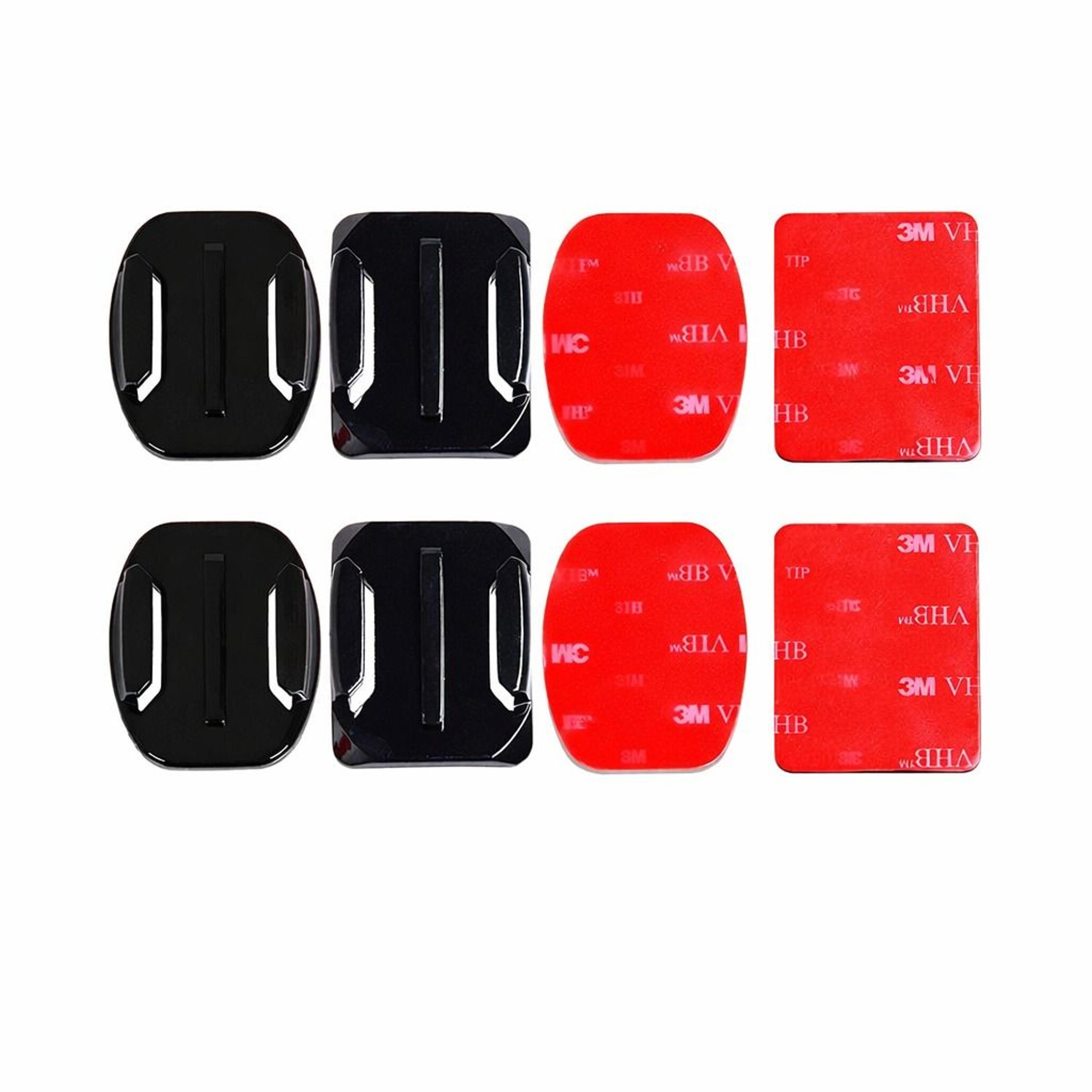 gopro hero helmet accessories flat curved adhesive mount – secure and reliable mounting solution