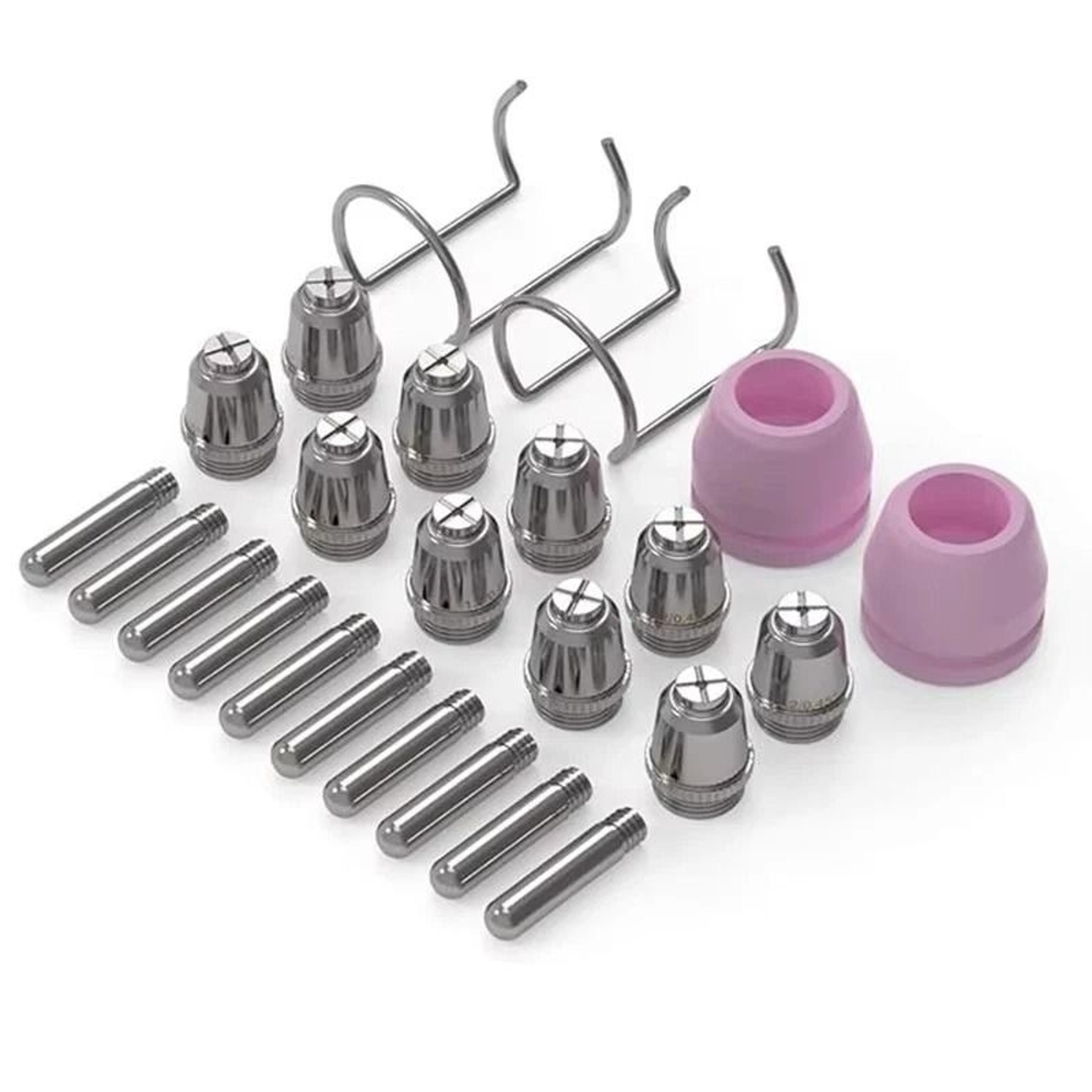 plasma cutter consumables tip kit for ag-60, wsd-60, cut50 60amp