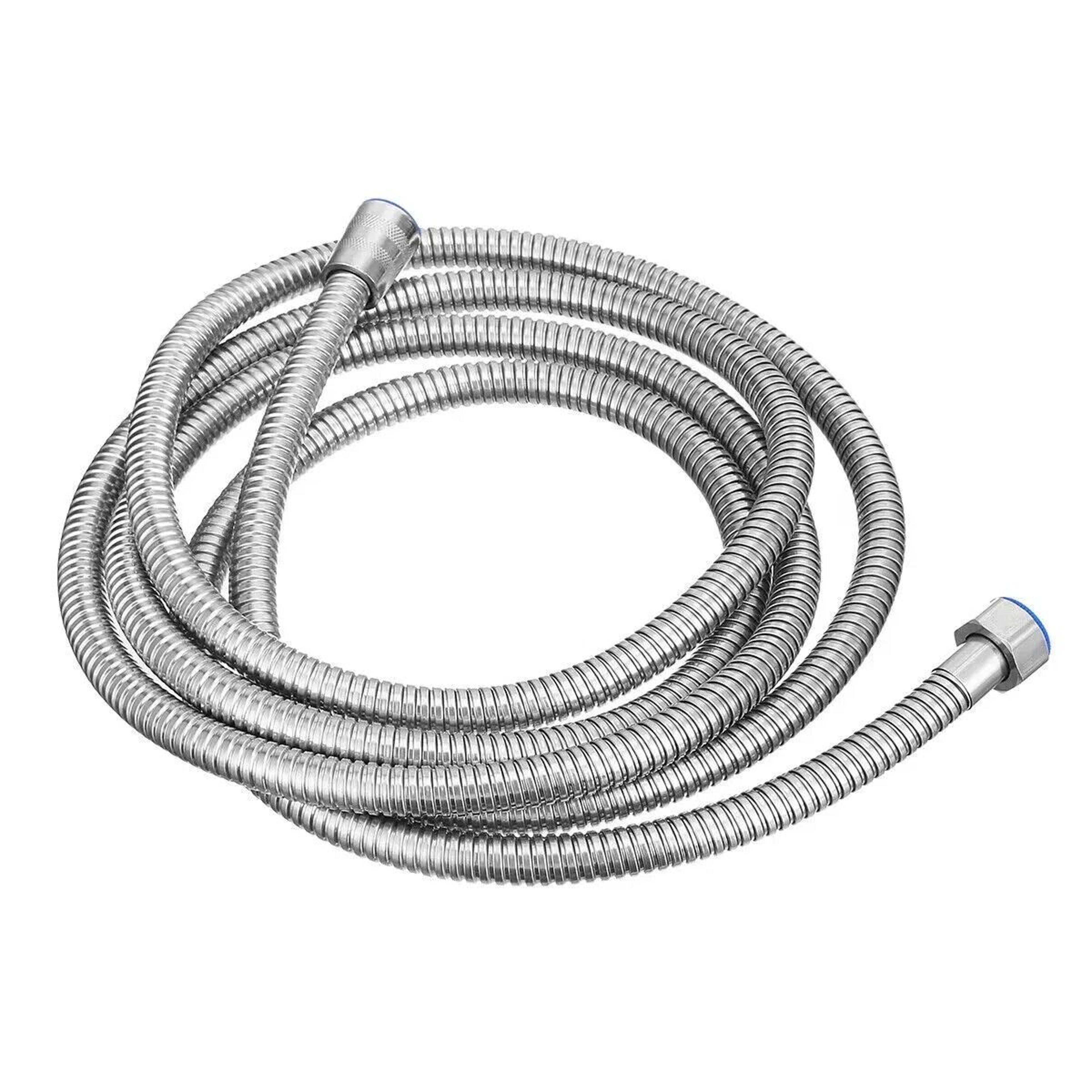 stainless steel handheld shower head hose extra long flexible tube for bathroom