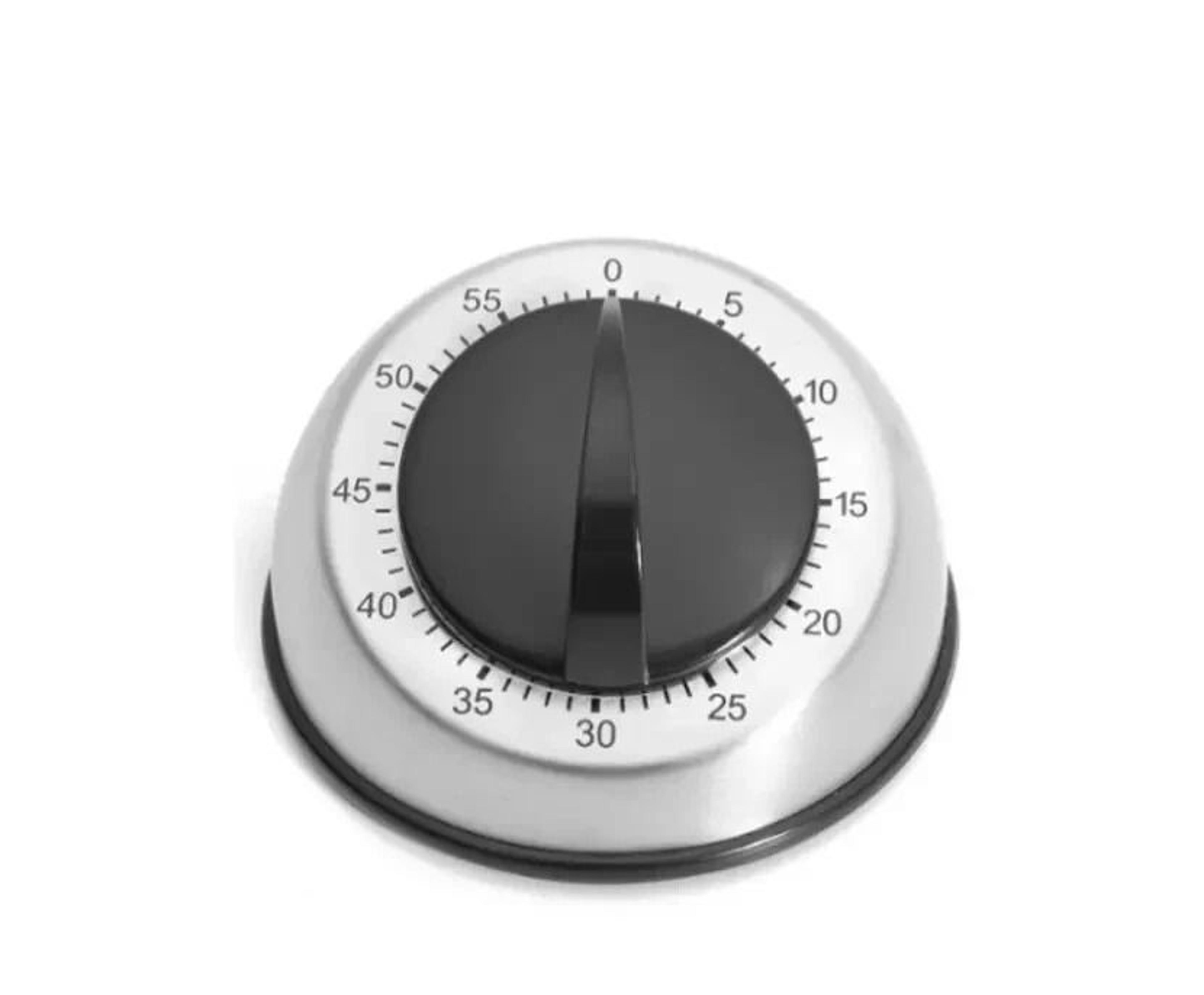 mechanical kitchen cooking timer, long ring bell alarm, loud 60-minute wind up timer