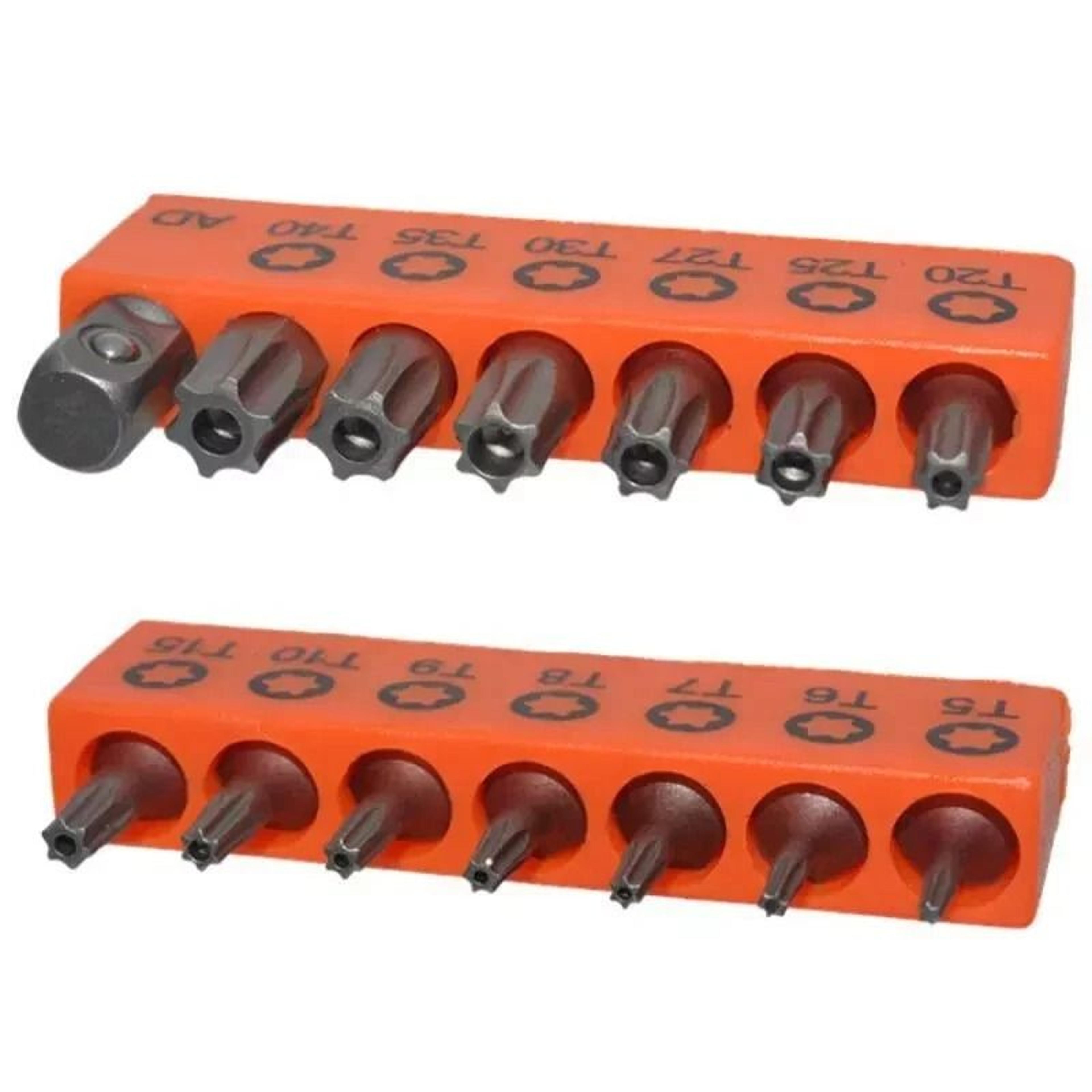 torx bit set, hex star spanner, tri wing screwdriver, tamper proof security