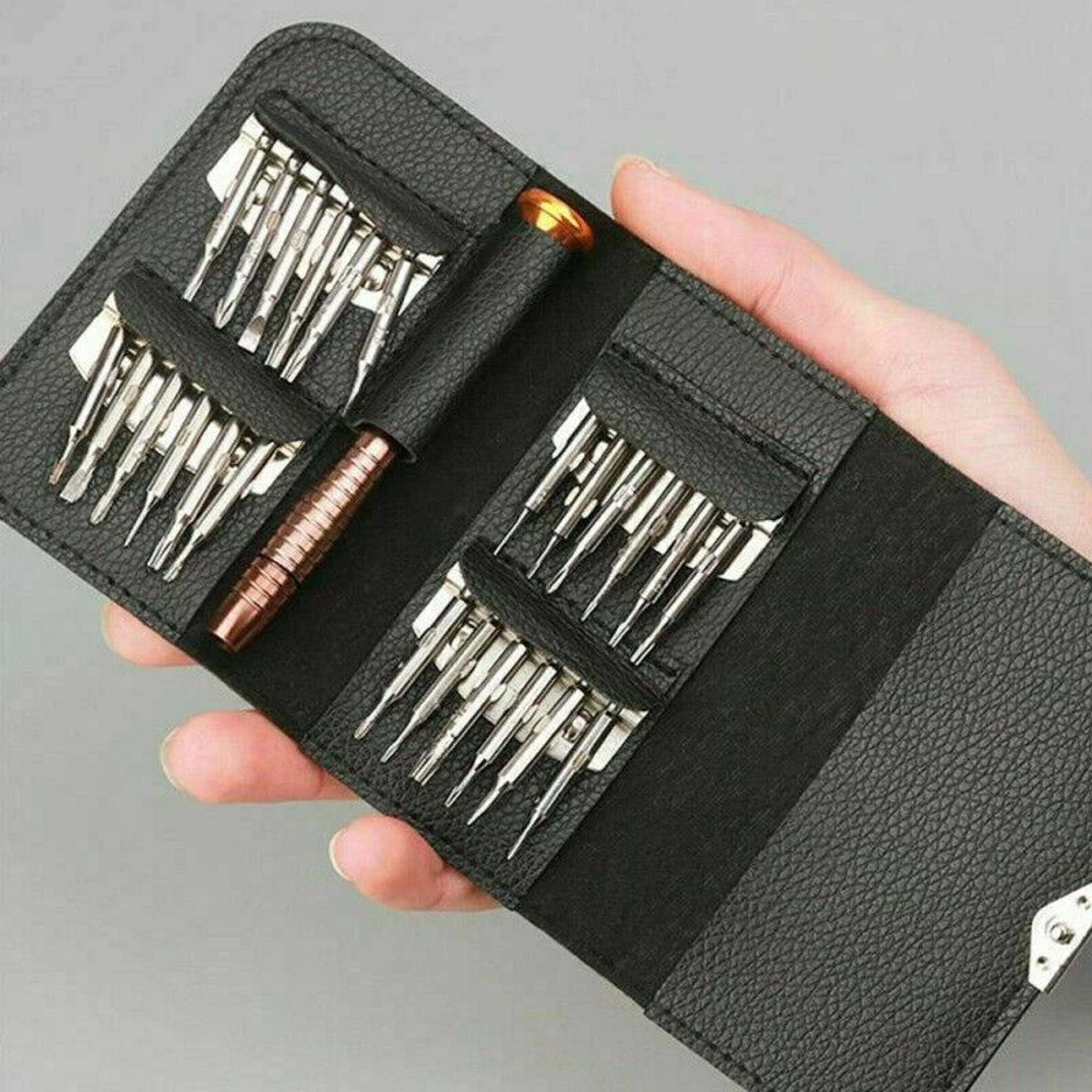 magnetic screwdriver set precision repair tool kit for pc, watch, and camera