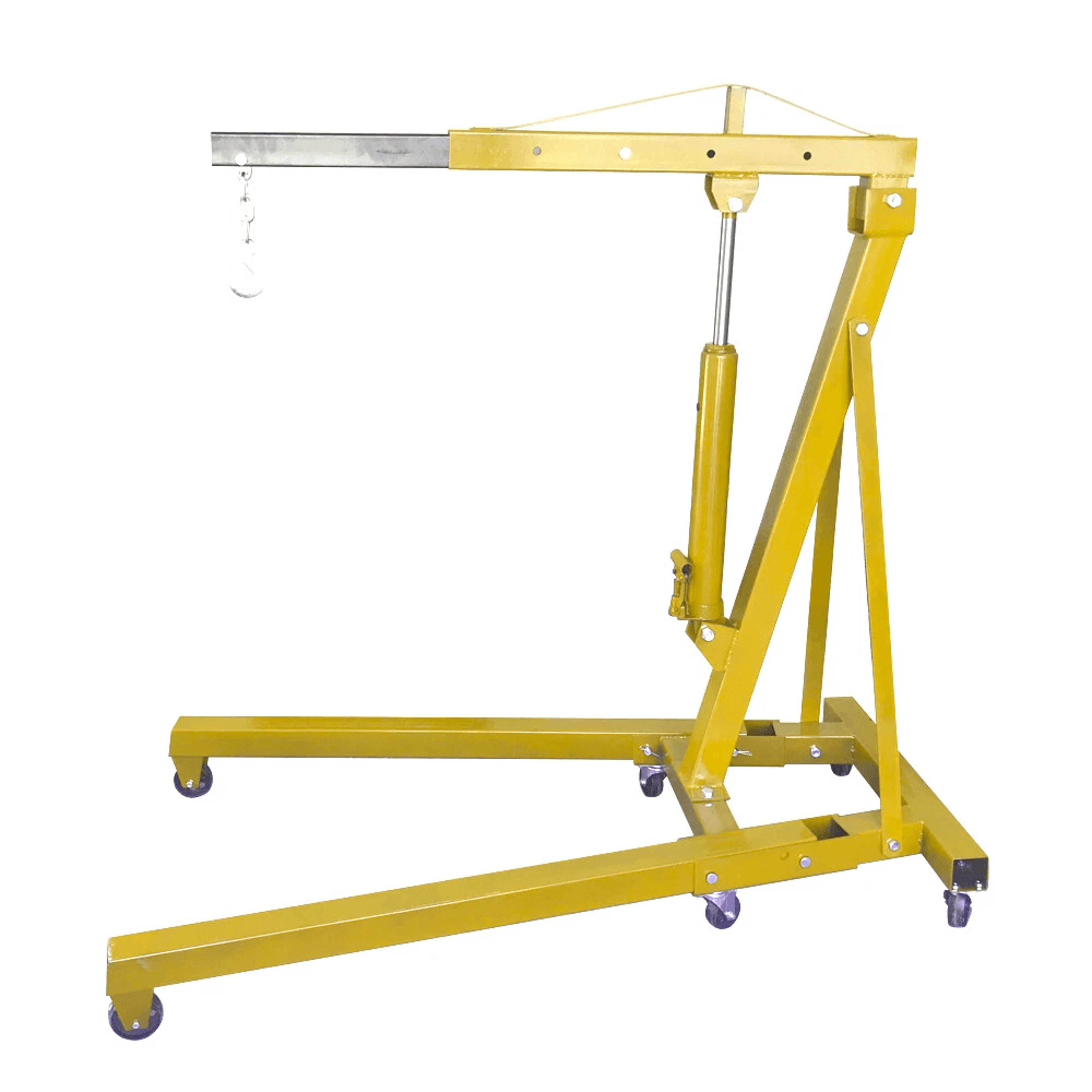 foldable engine hoist cherry picker shop crane for auto repair