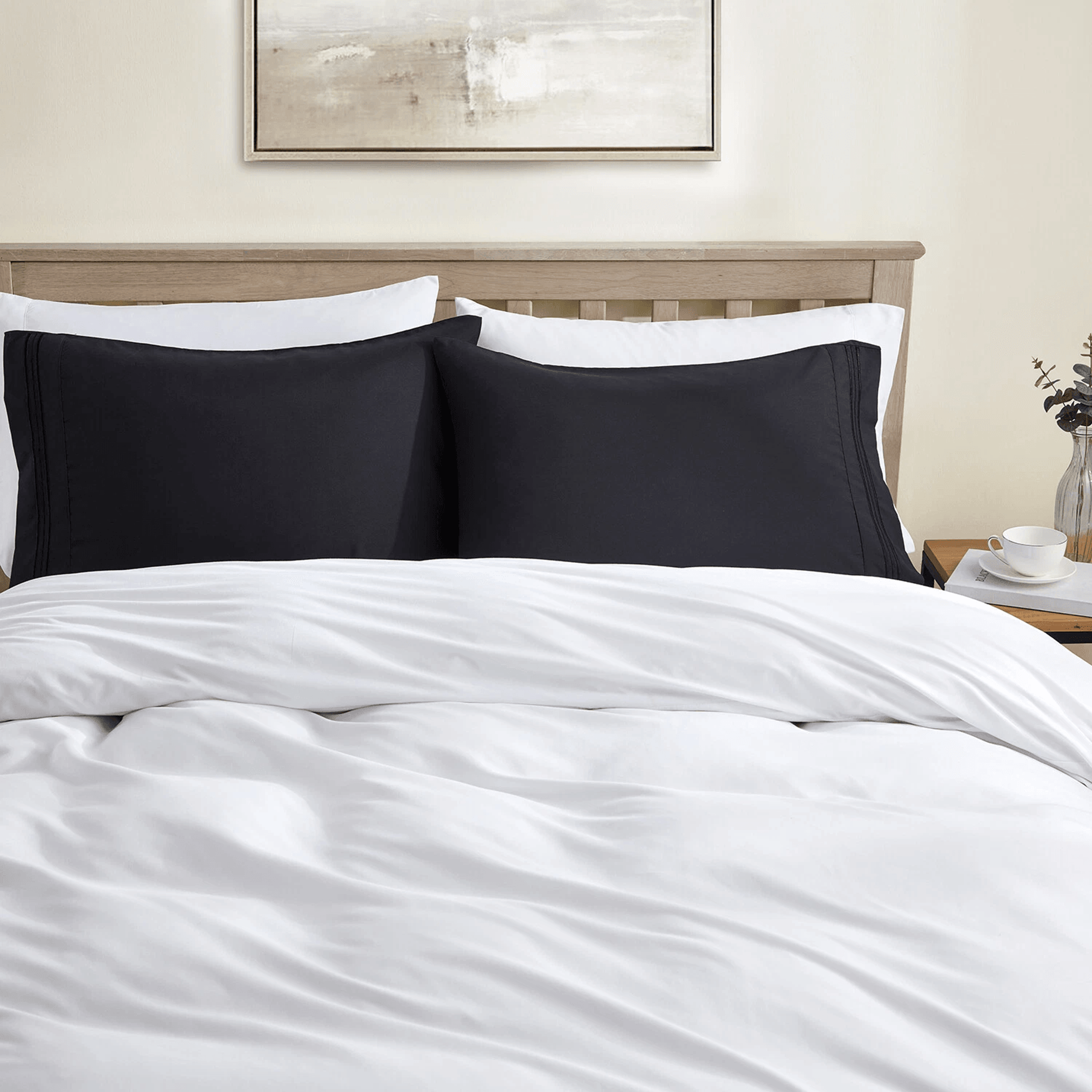 nymbus microfiber pillowcases set of soft hotel quality pillowcases standard or king