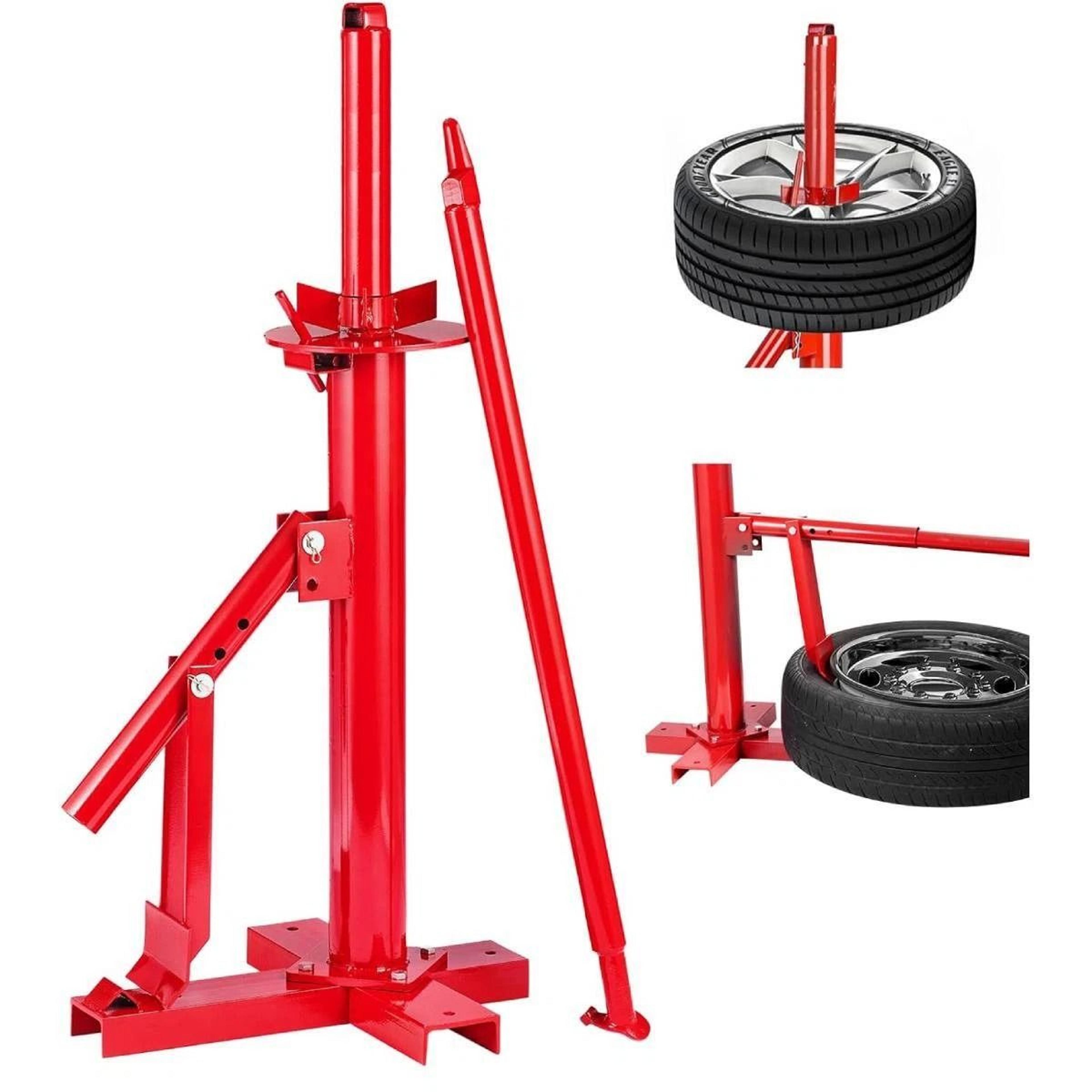 manual tire changer bead breaker tool for car, truck, trailer portable and durable