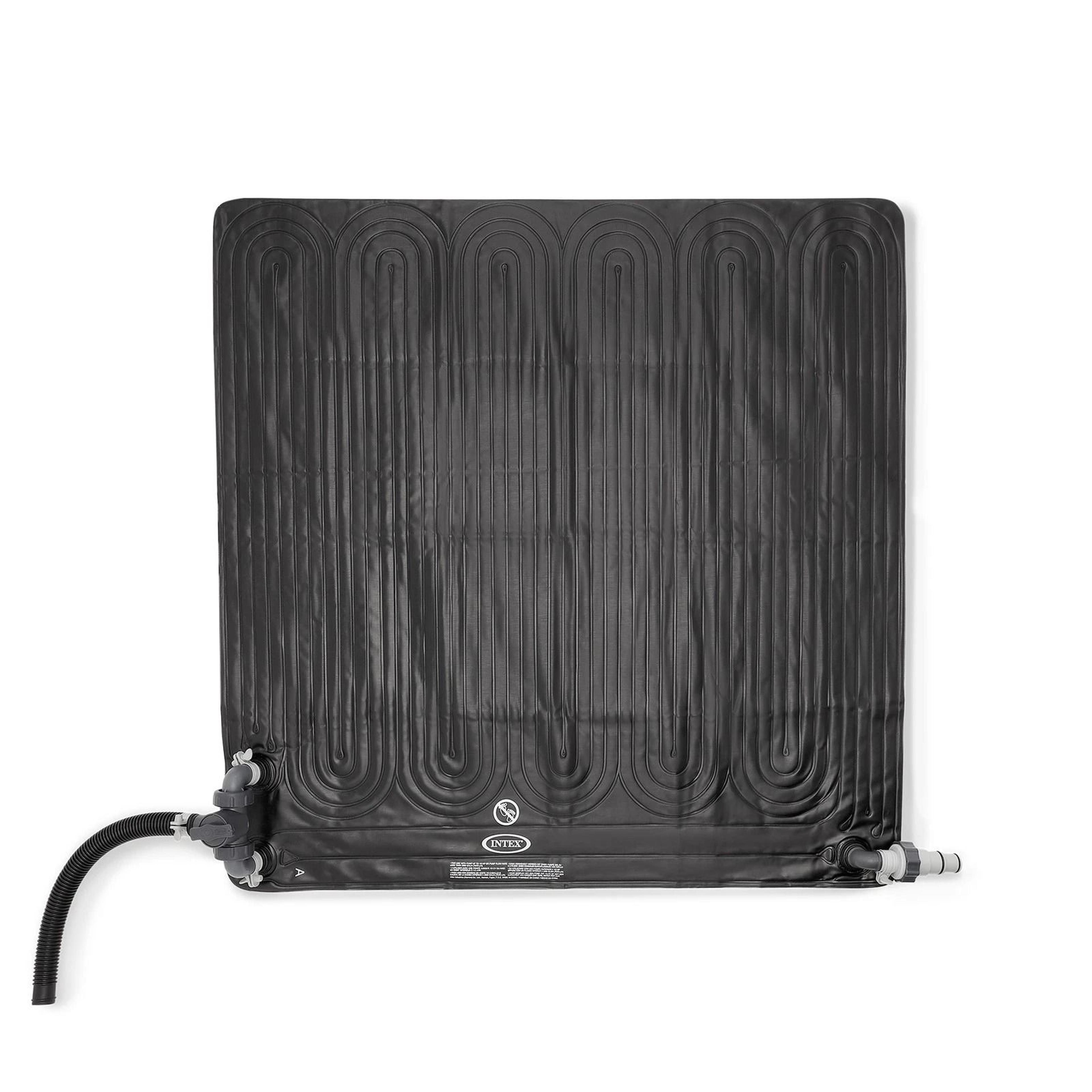 solar water heater mat for ground swimming pool, black
