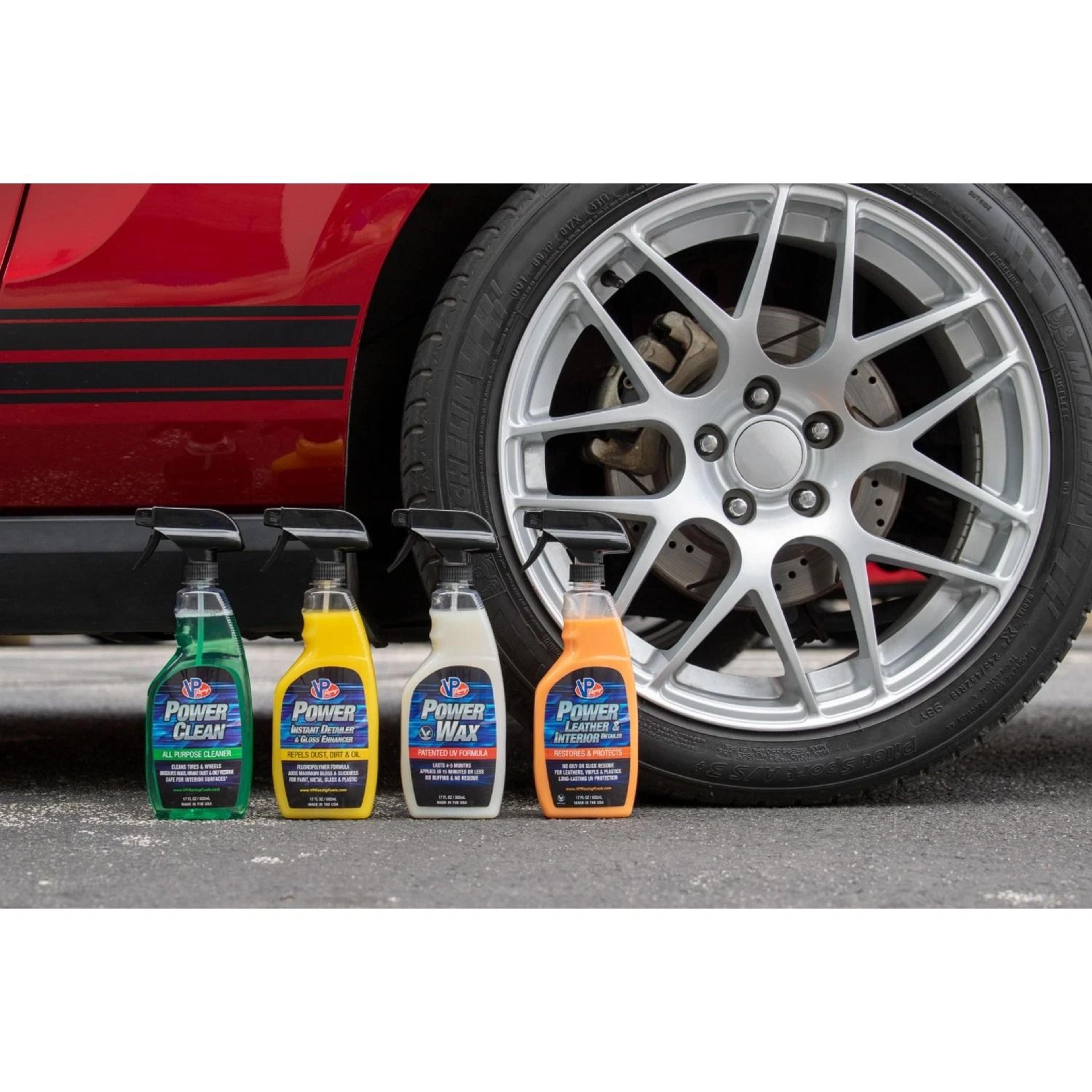 vp racing fuels car detailing kit with microfiber cloth ultimate cleaning solution for your car