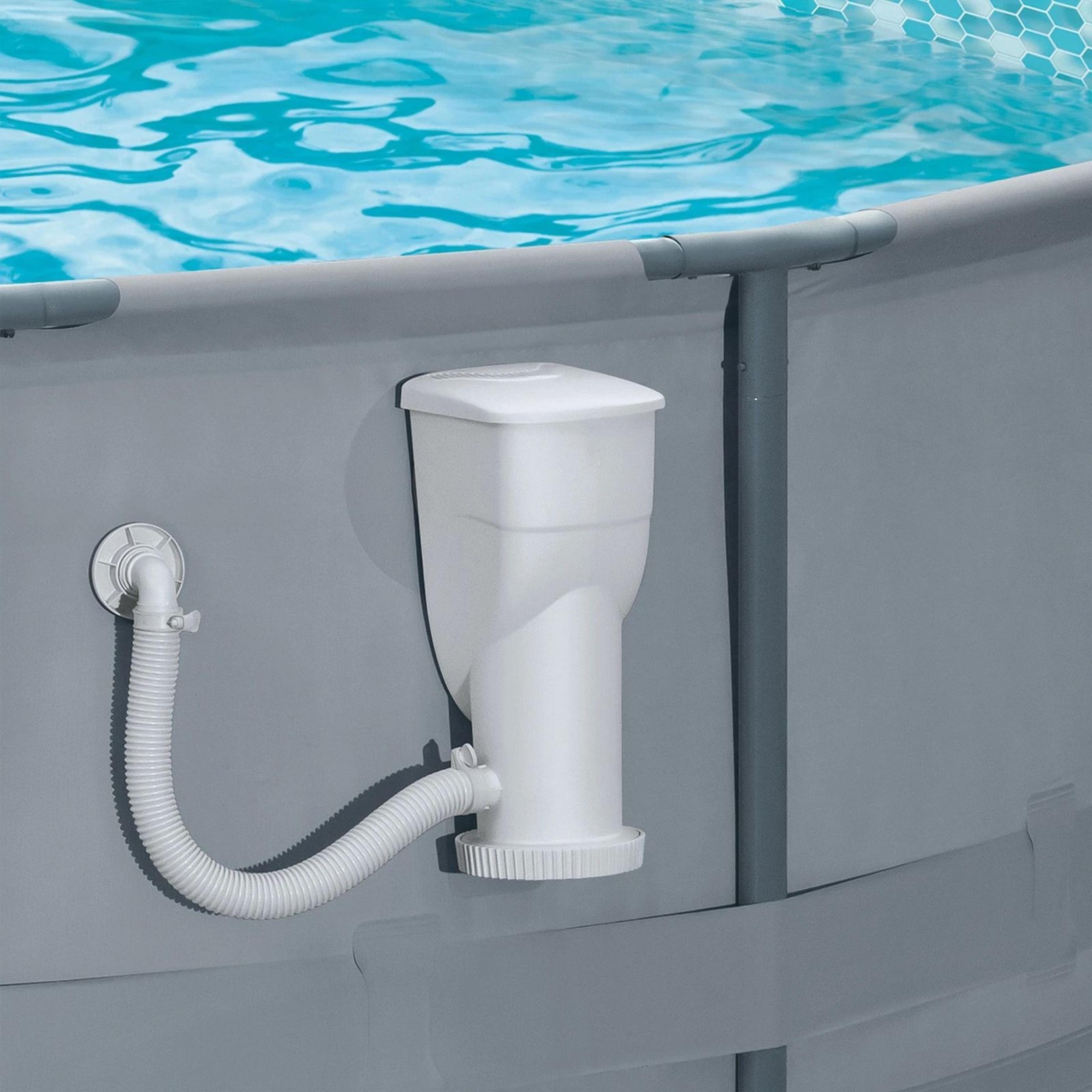 funsicle skimmer plus filter pump system for above ground pool