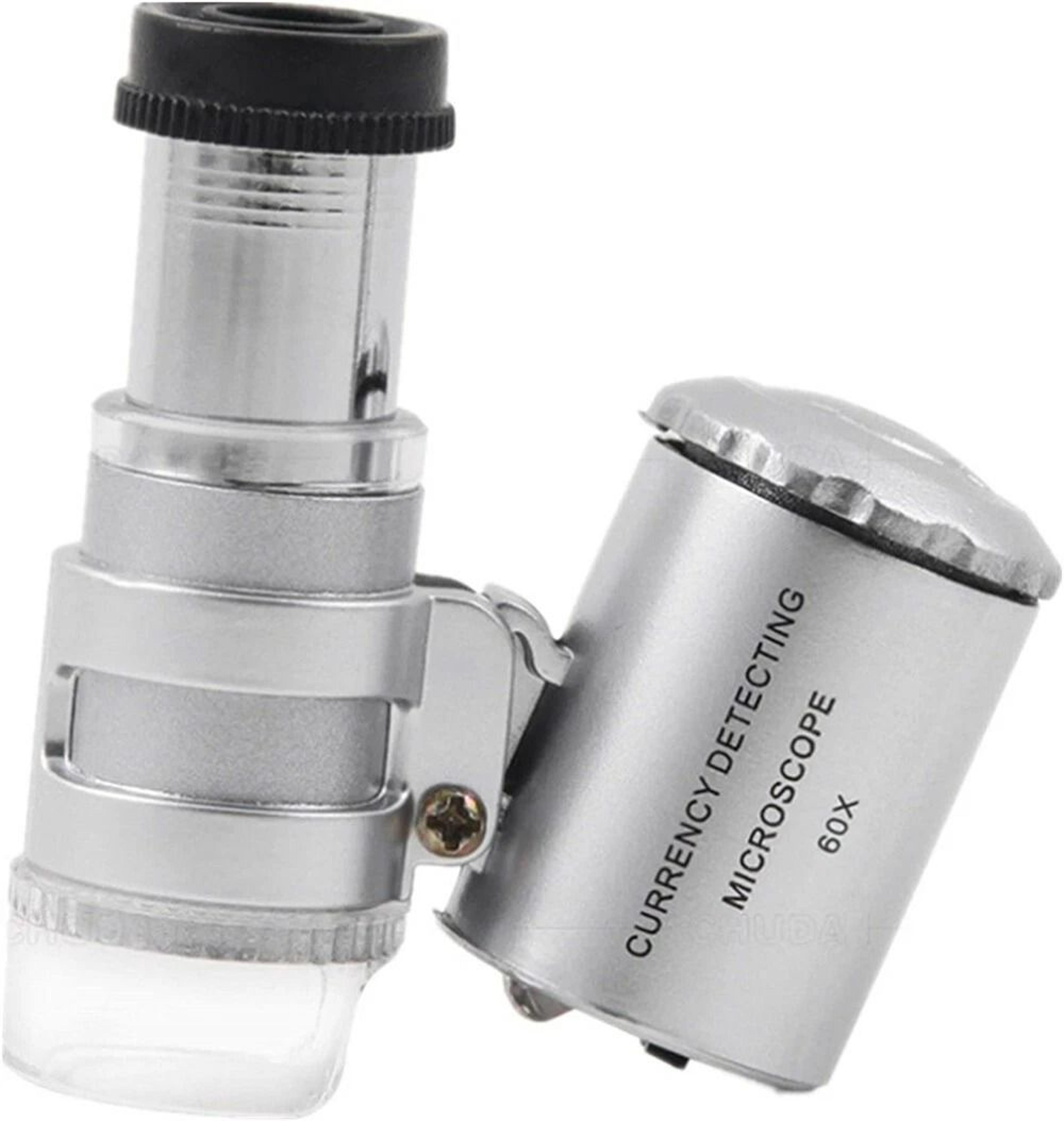 magnifying loupe with led light for jewelers & watchmakers portable jewelry magnifier
