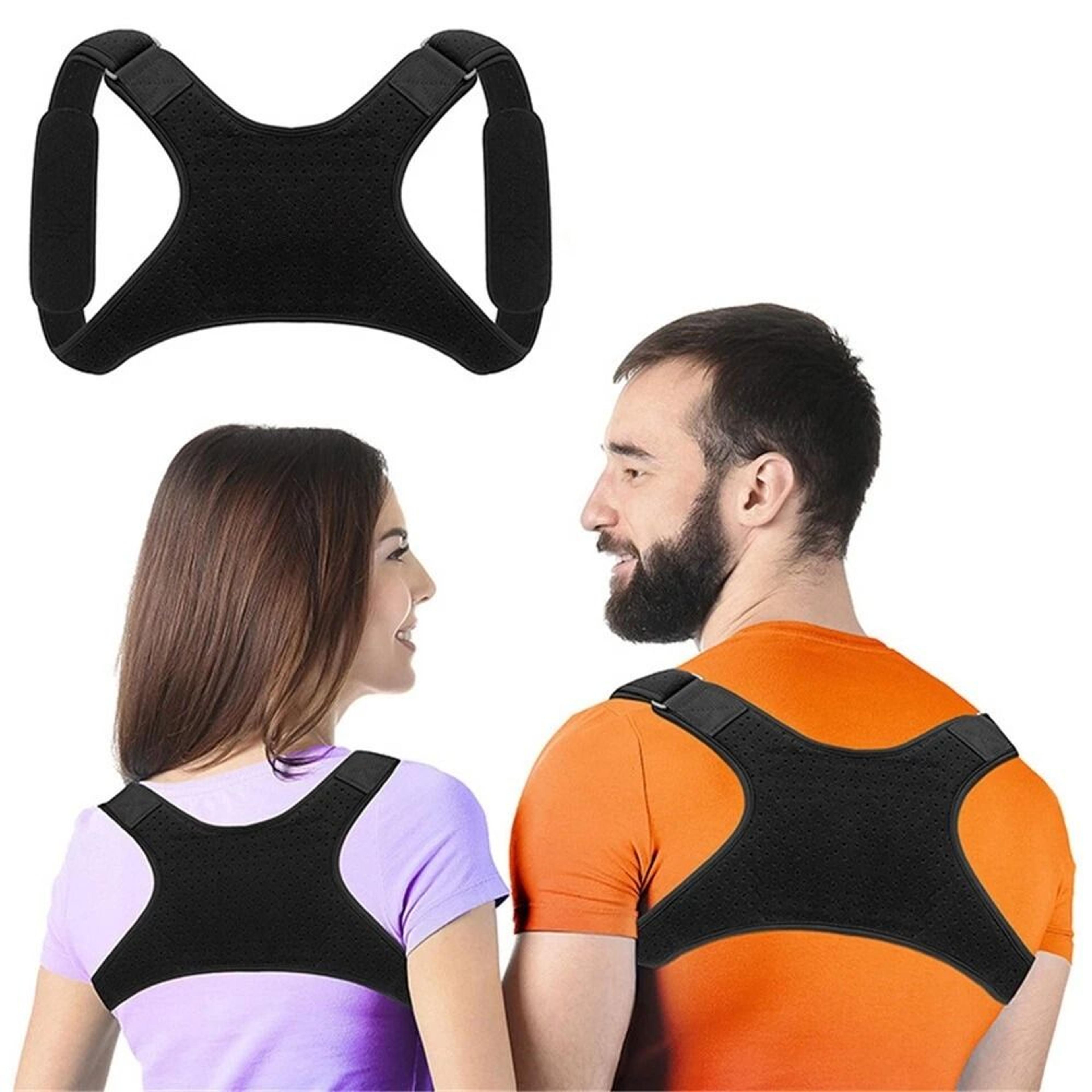 adjustable posture corrector back shoulder support brace for men and women