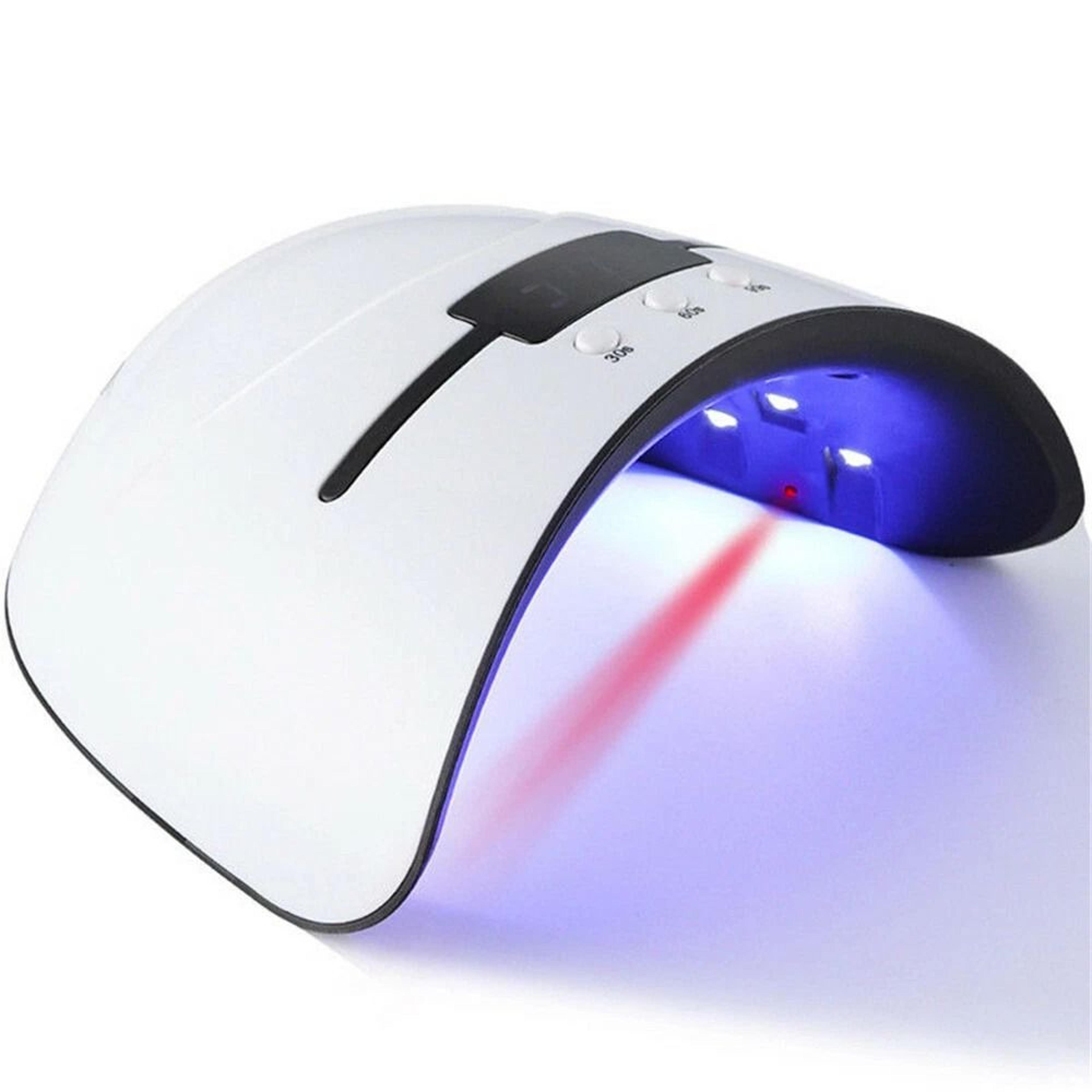 nail polish dryer pro uv led lamp for acrylic gel curing manicure timer & curing light