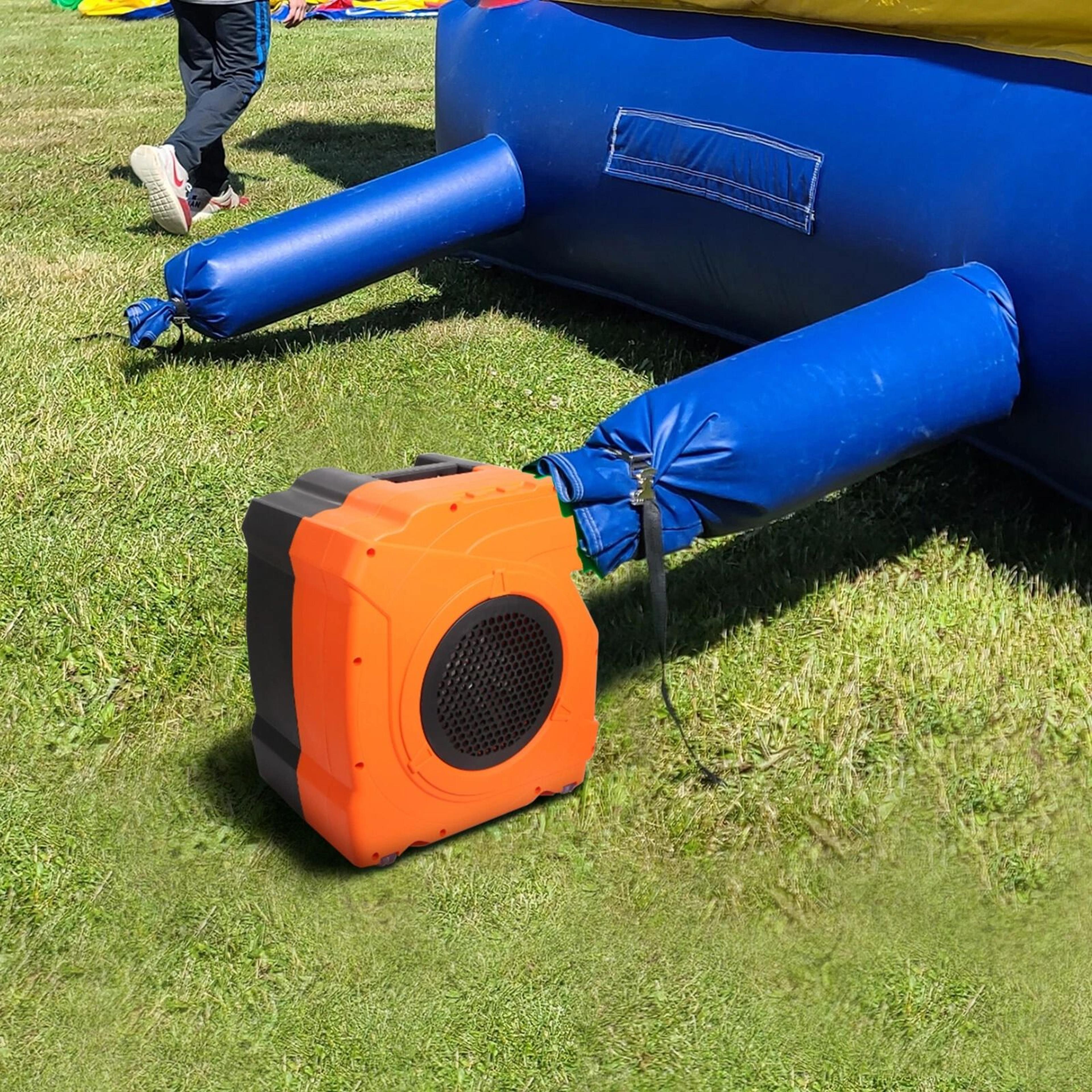 inflatable bounce house blower air pump fan