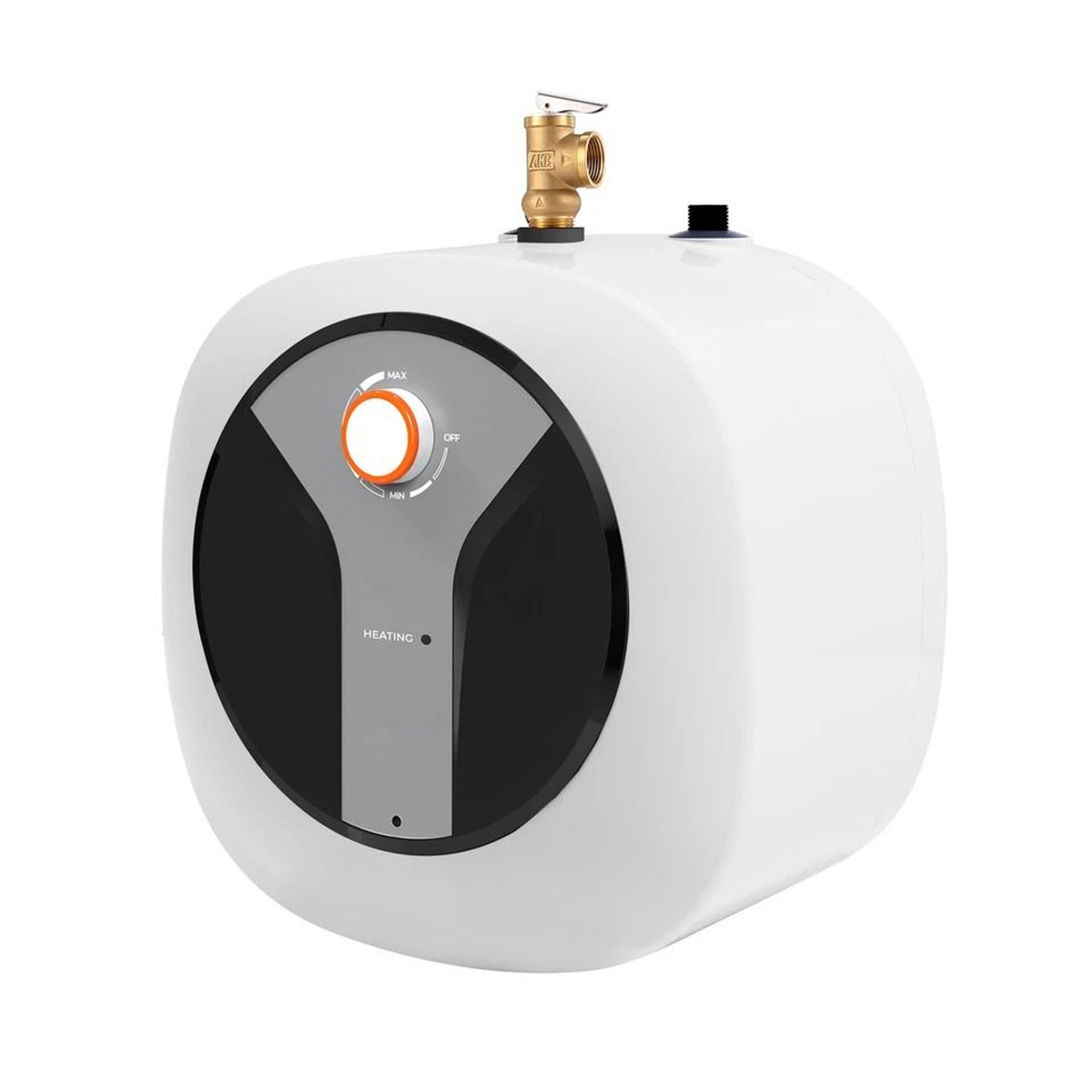 electric mini-tank water heater compact storage for shower & instant hot water