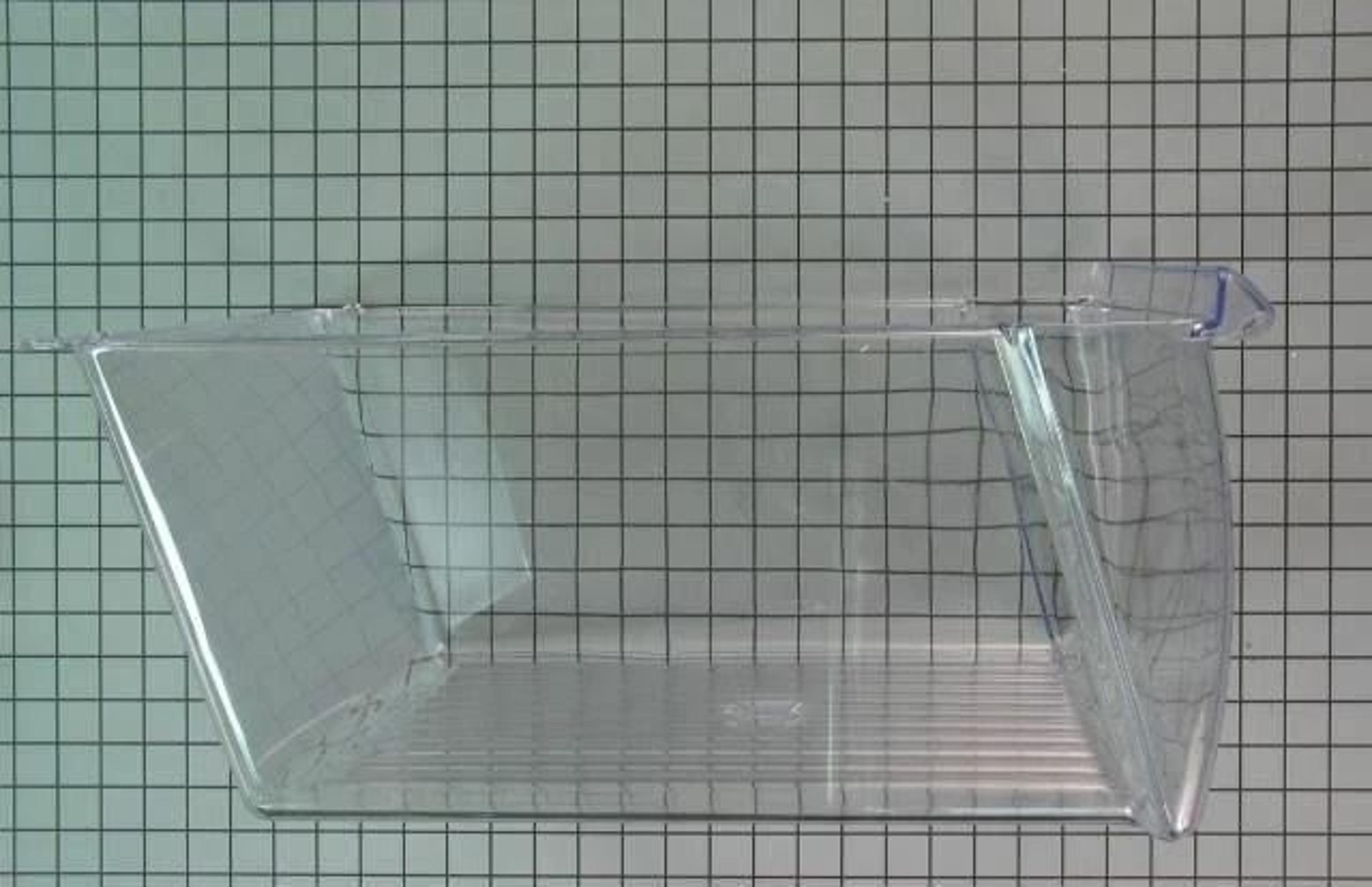 upper crisper pan for frigidaire refrigerator durable, clear design for fresh food storage