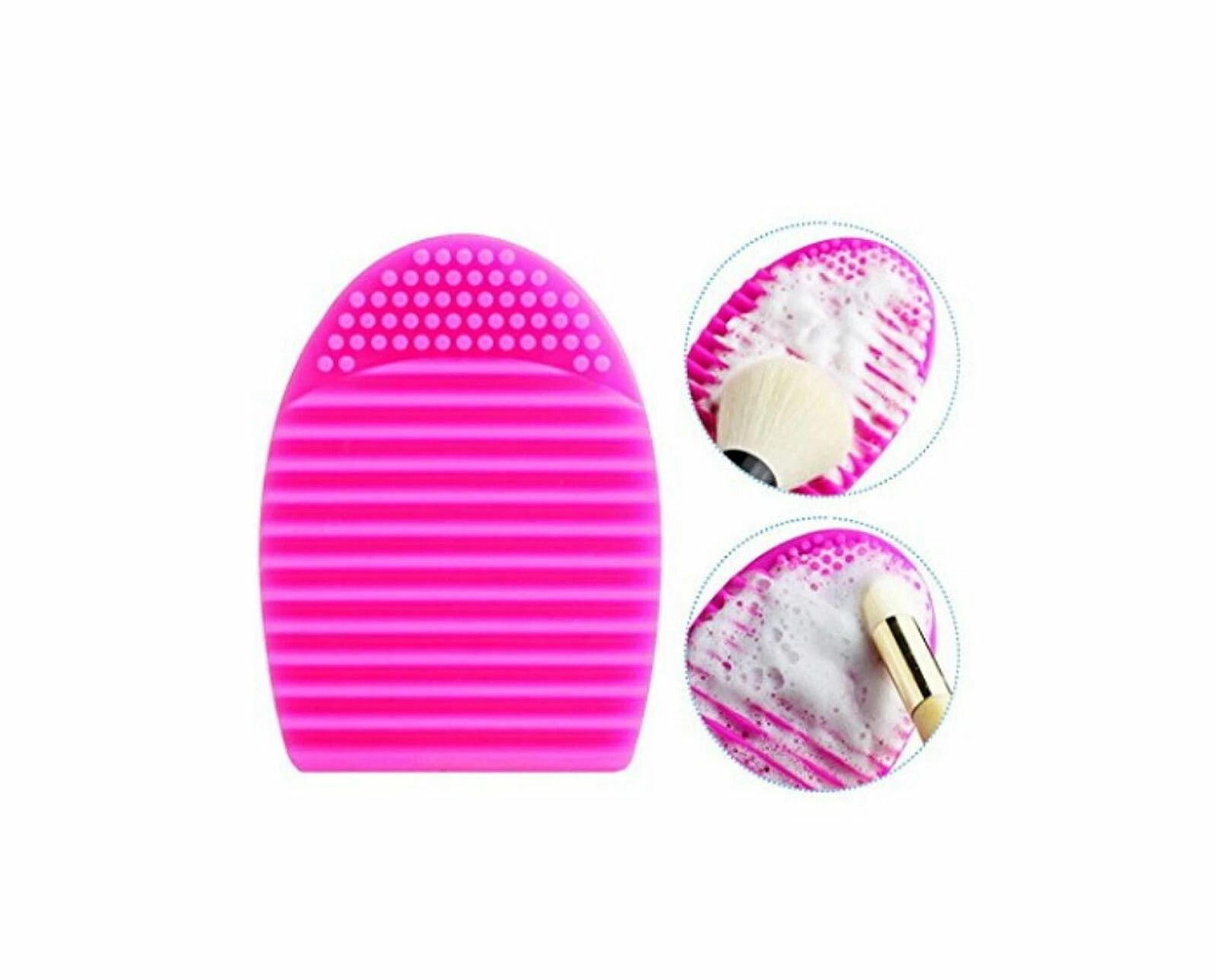 silicone makeup brush cleaner pad handheld scrubber for effortless washing