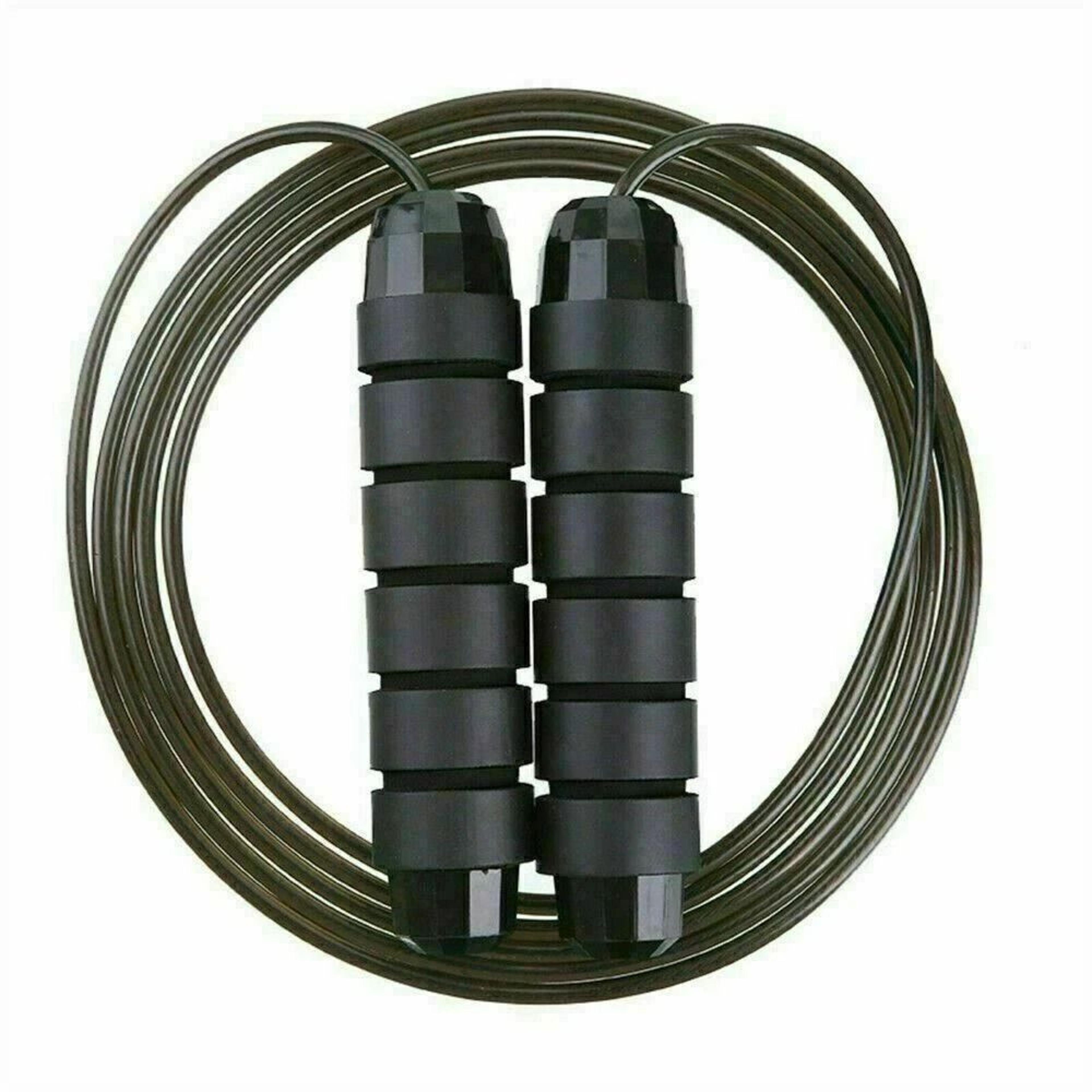 adjustable jump rope for gym & fitness speed bearing, aerobic & boxing workout