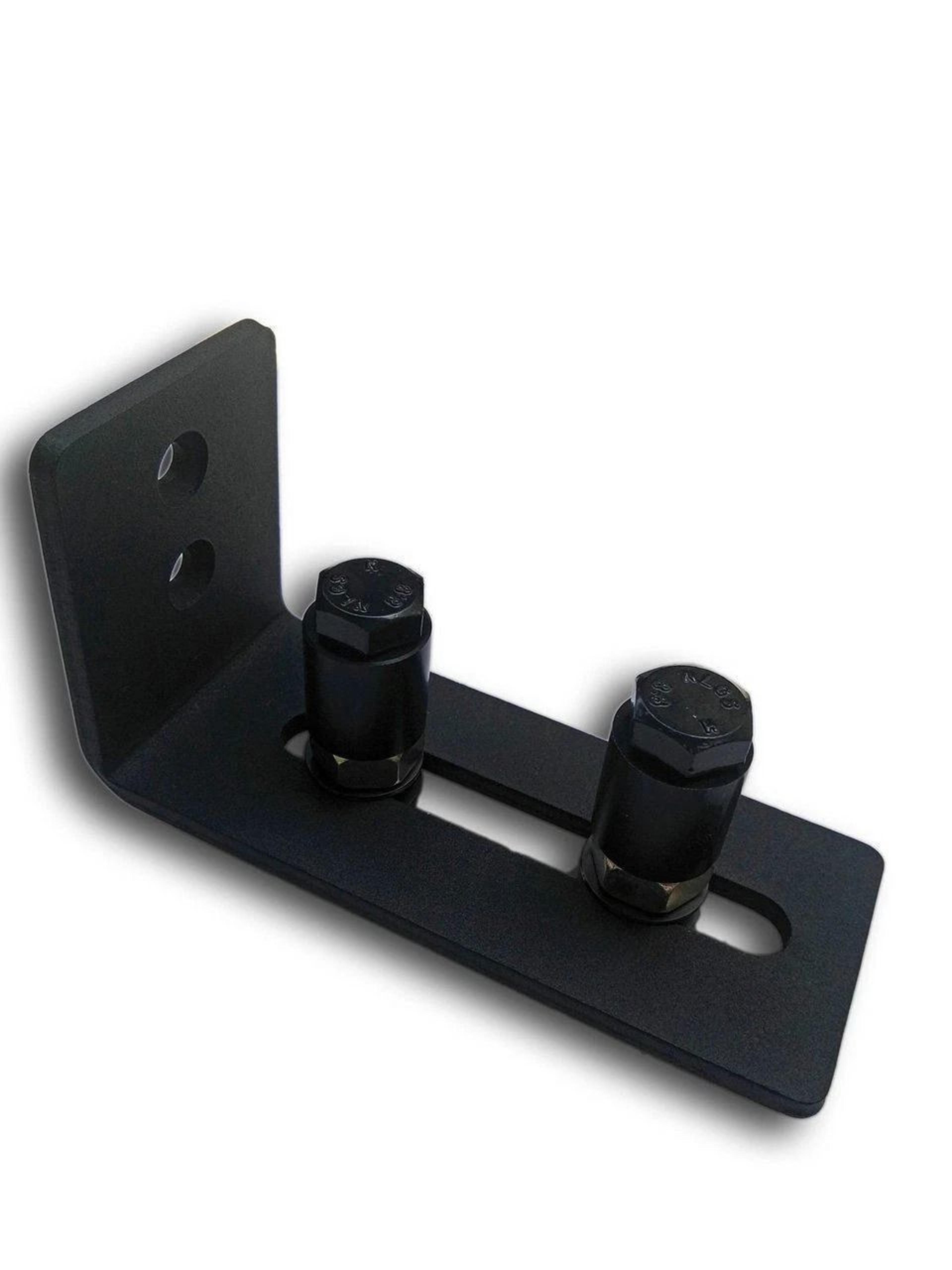 adjustable sliding barn door hardware flat stay roller guide for floor mount installation