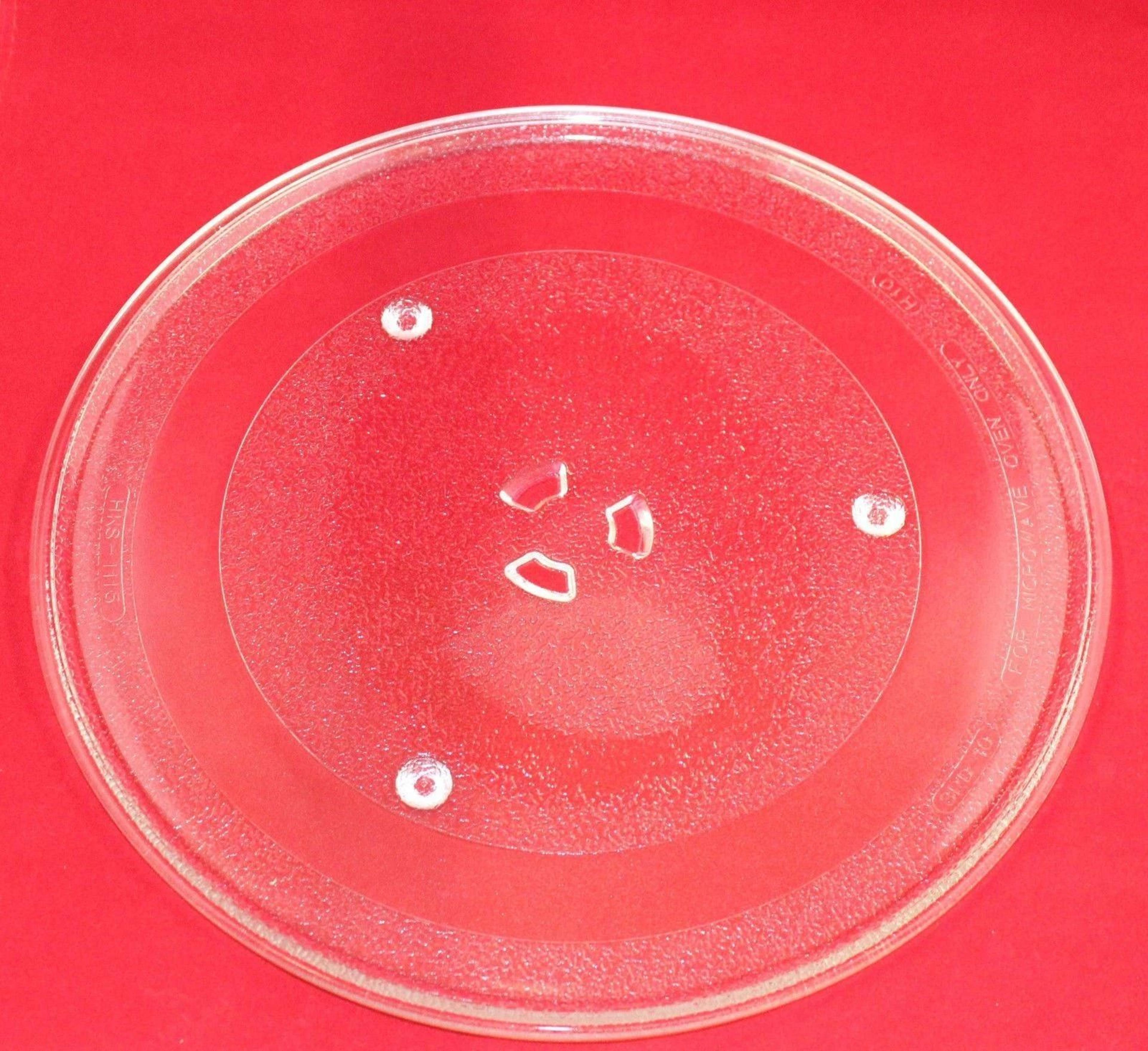 microwave glass turntable plate replacement cooking tray durable heat resistant