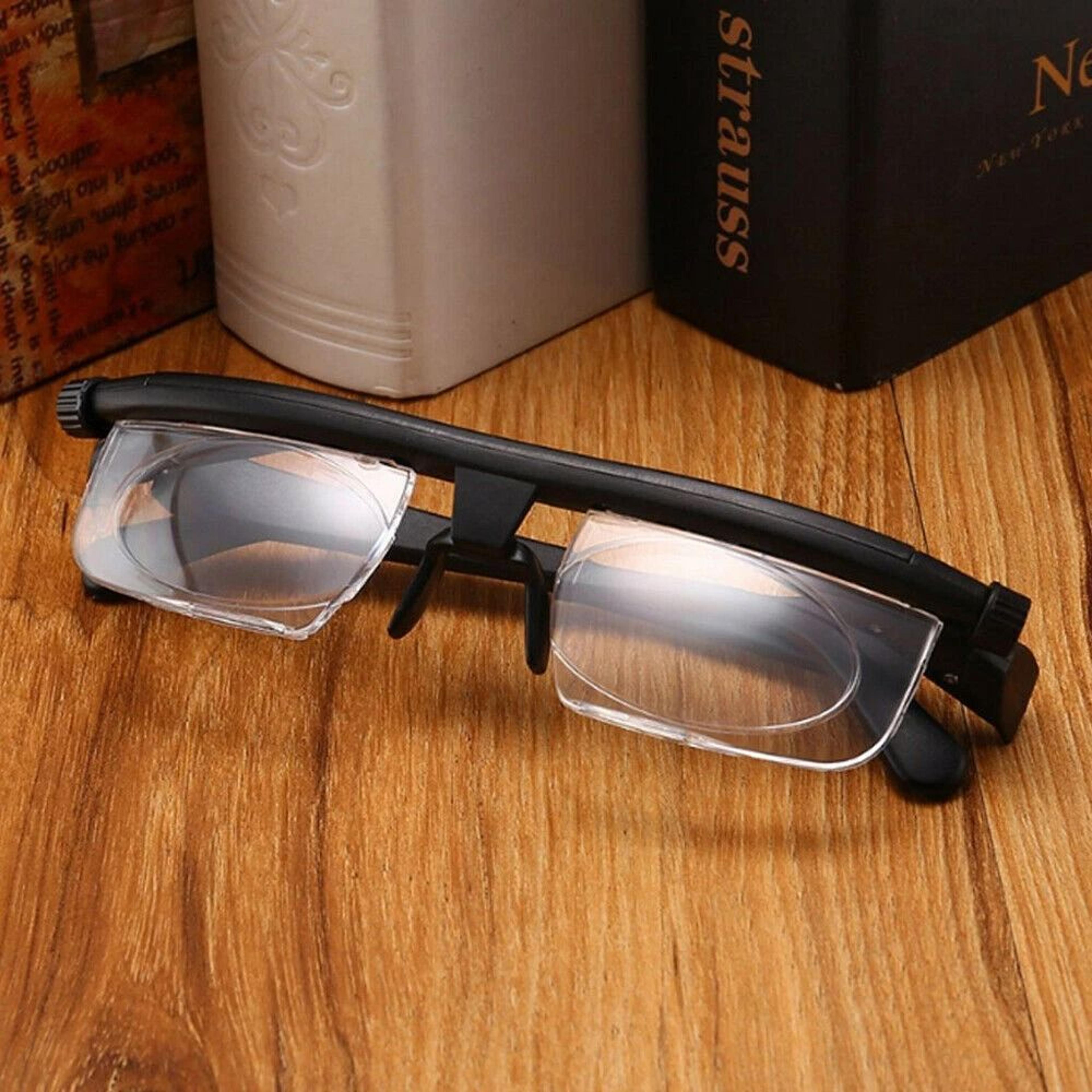 vision focus adjustable reading glasses myopia eye glasses with variable lens magnification for comfortable viewing