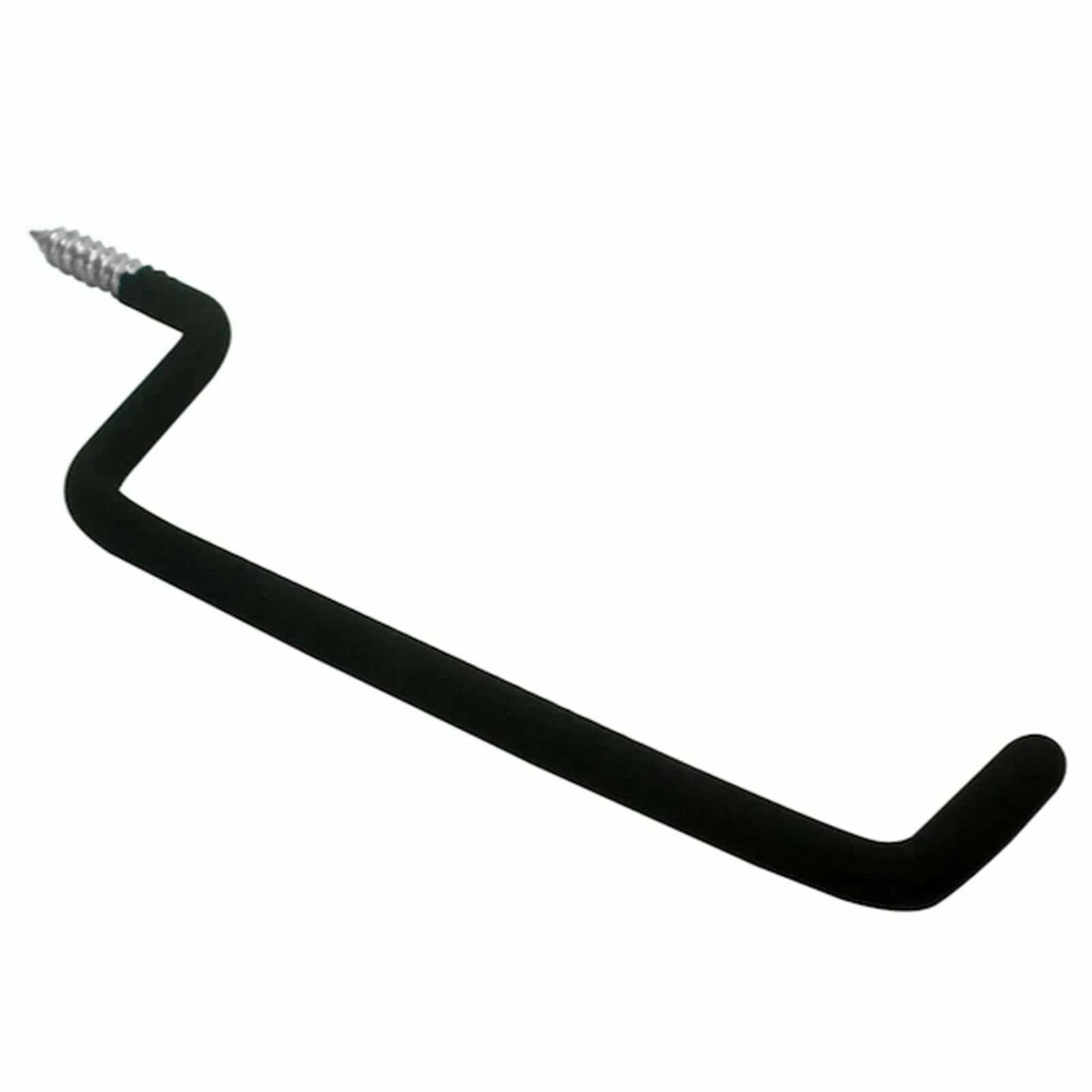 heavy duty wall mount ladder hanger hooks utility tool storage for garage organization