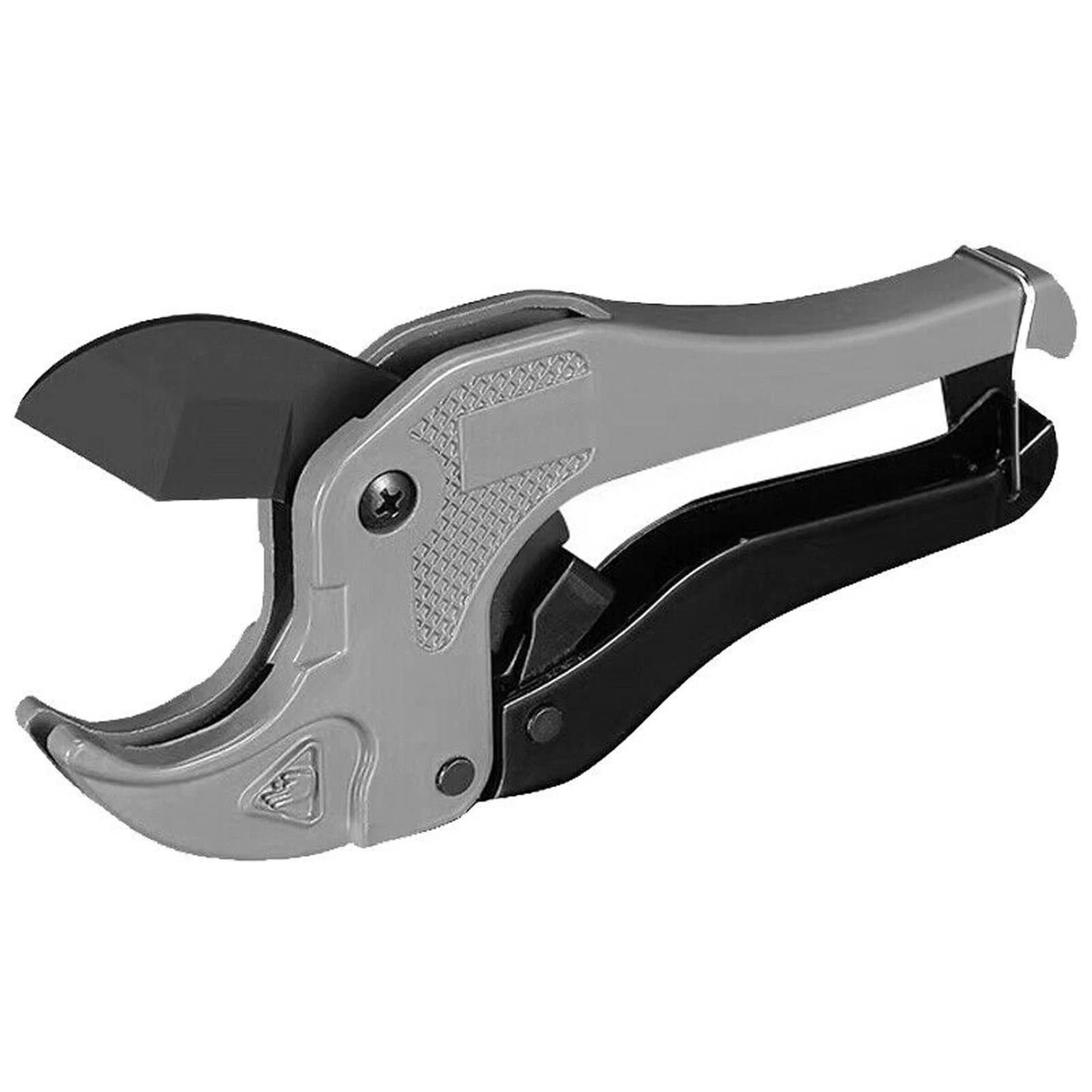 ratcheting pipe cutter with carbon steel blade for pvc and pex pipes