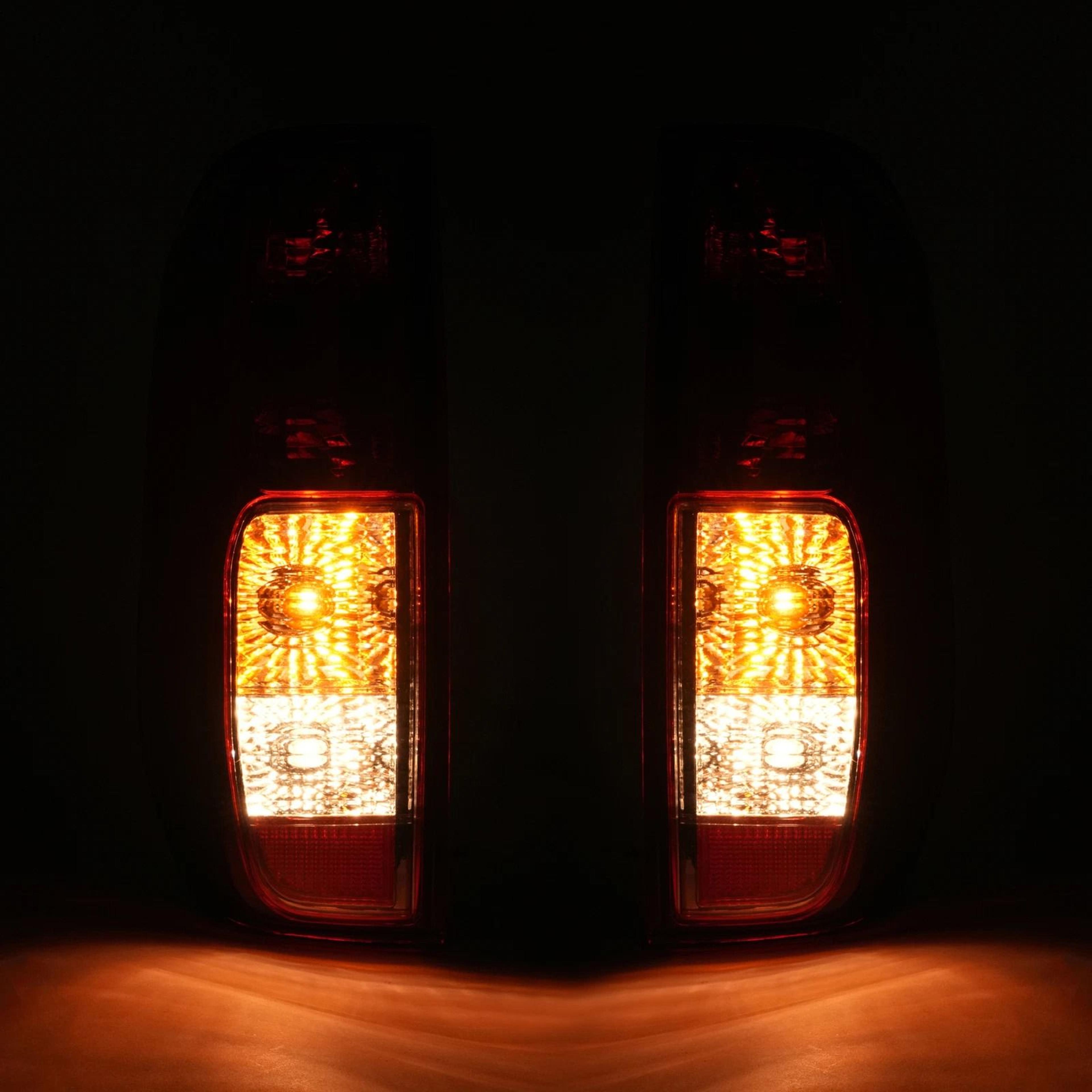 nissan frontier tail lights replacement pair with bulbs rear assembly