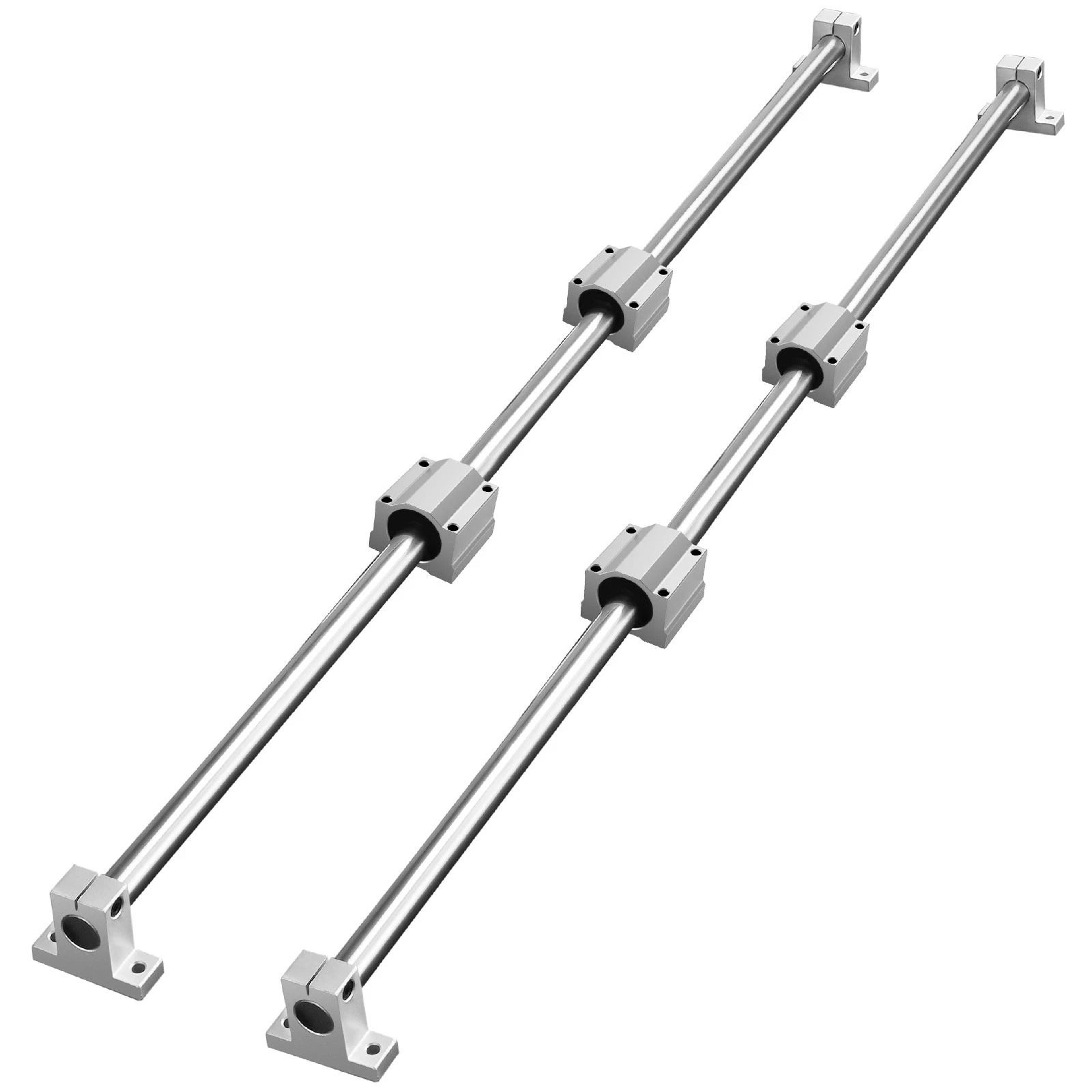 linear guide rail kit with sc20 bearing blocks for cnc & diy motion systems