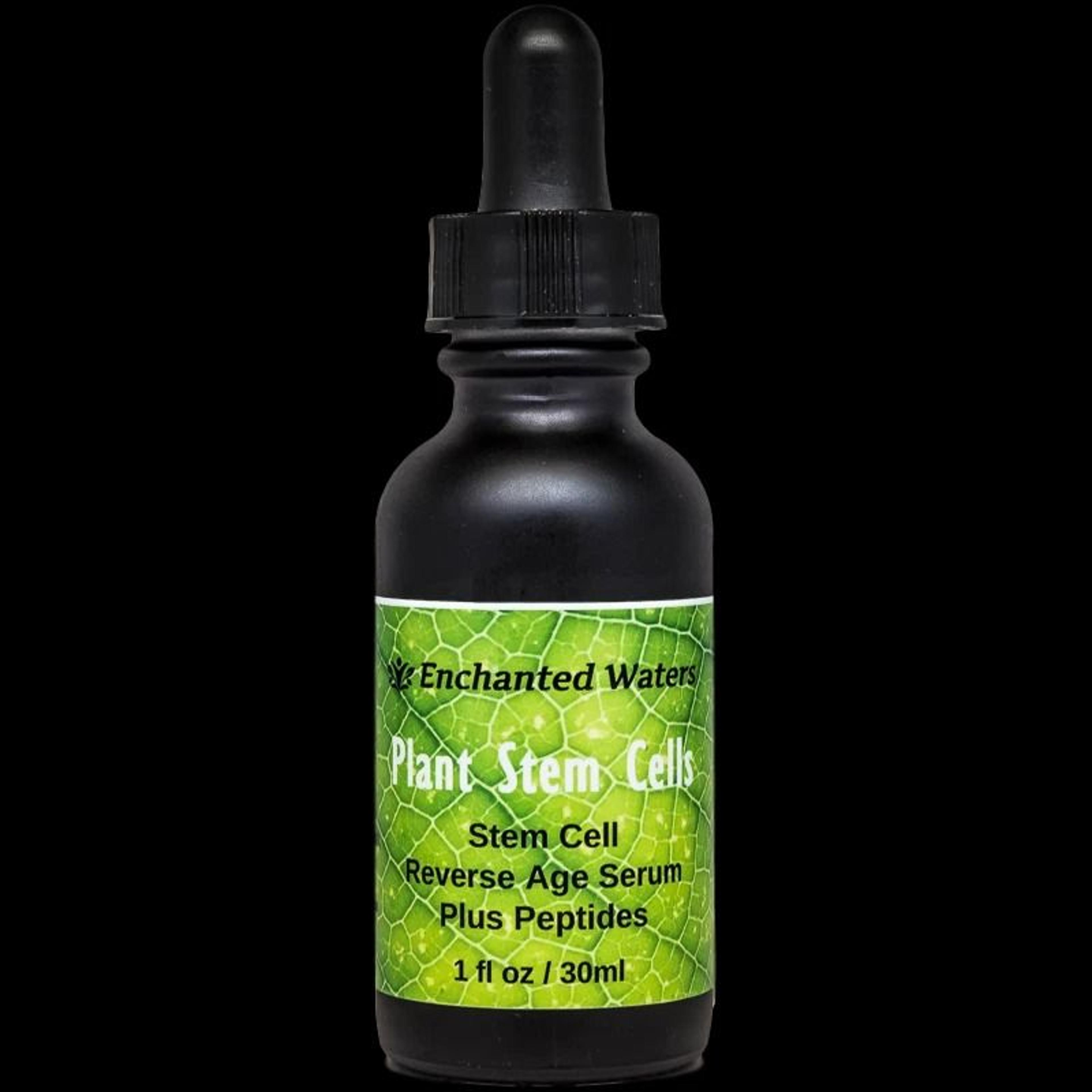 stem cell serum for anti aging, wrinkle reduction, and collagen boost with hyaluronic acid