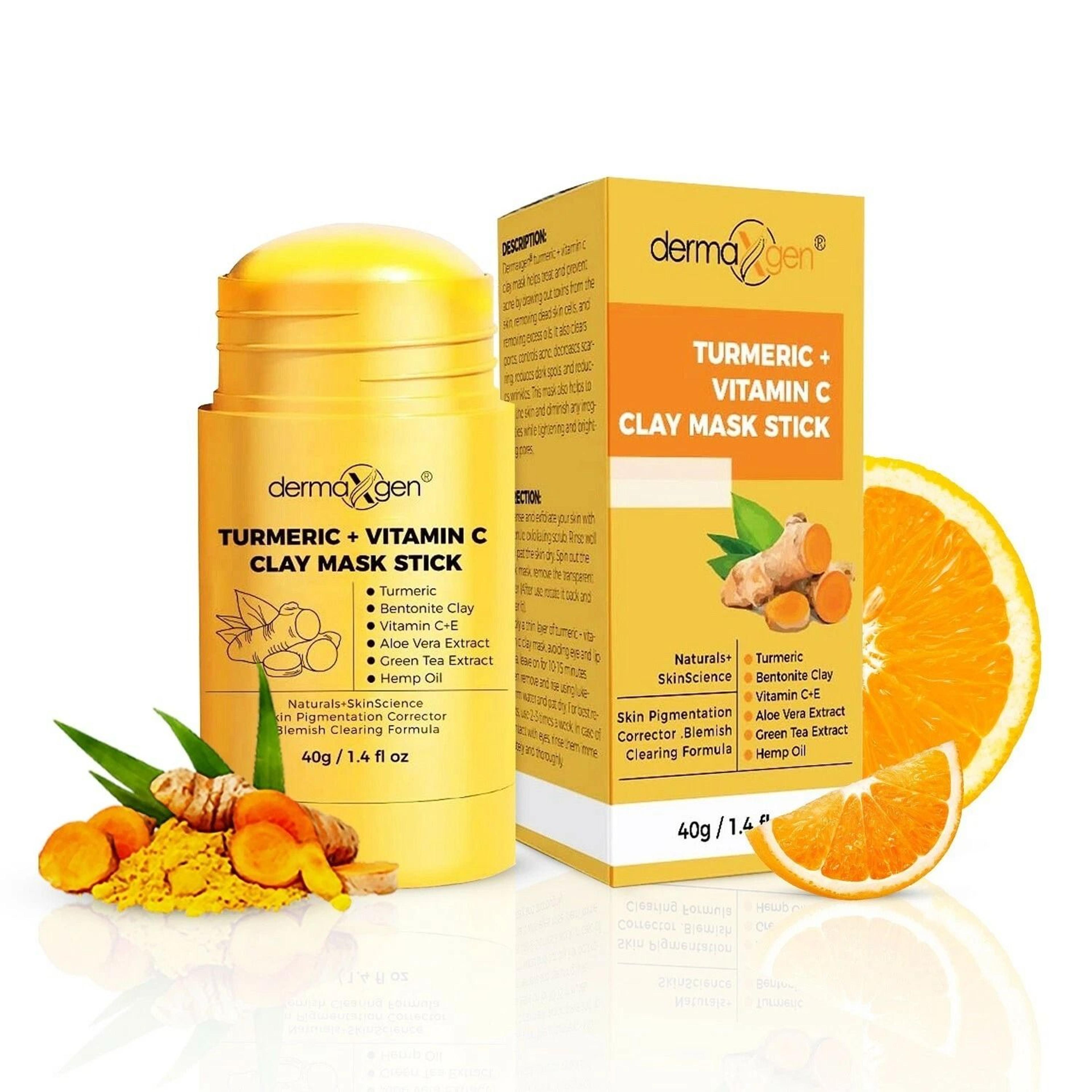 turmeric face mask stick pigmentation & blemish corrector for dark spots