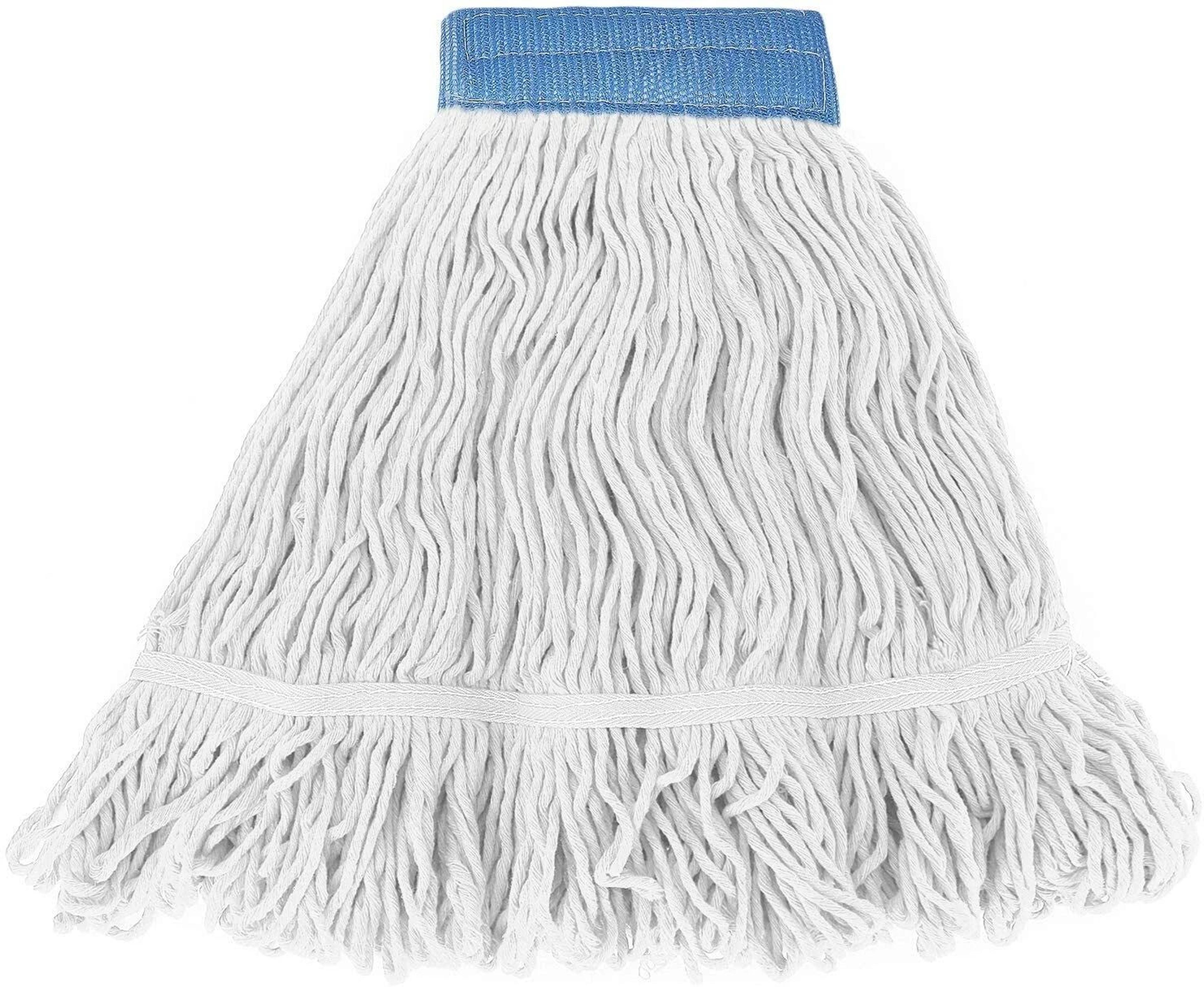 heavy duty loop end cotton mop head refills , eco friendly, machine washable