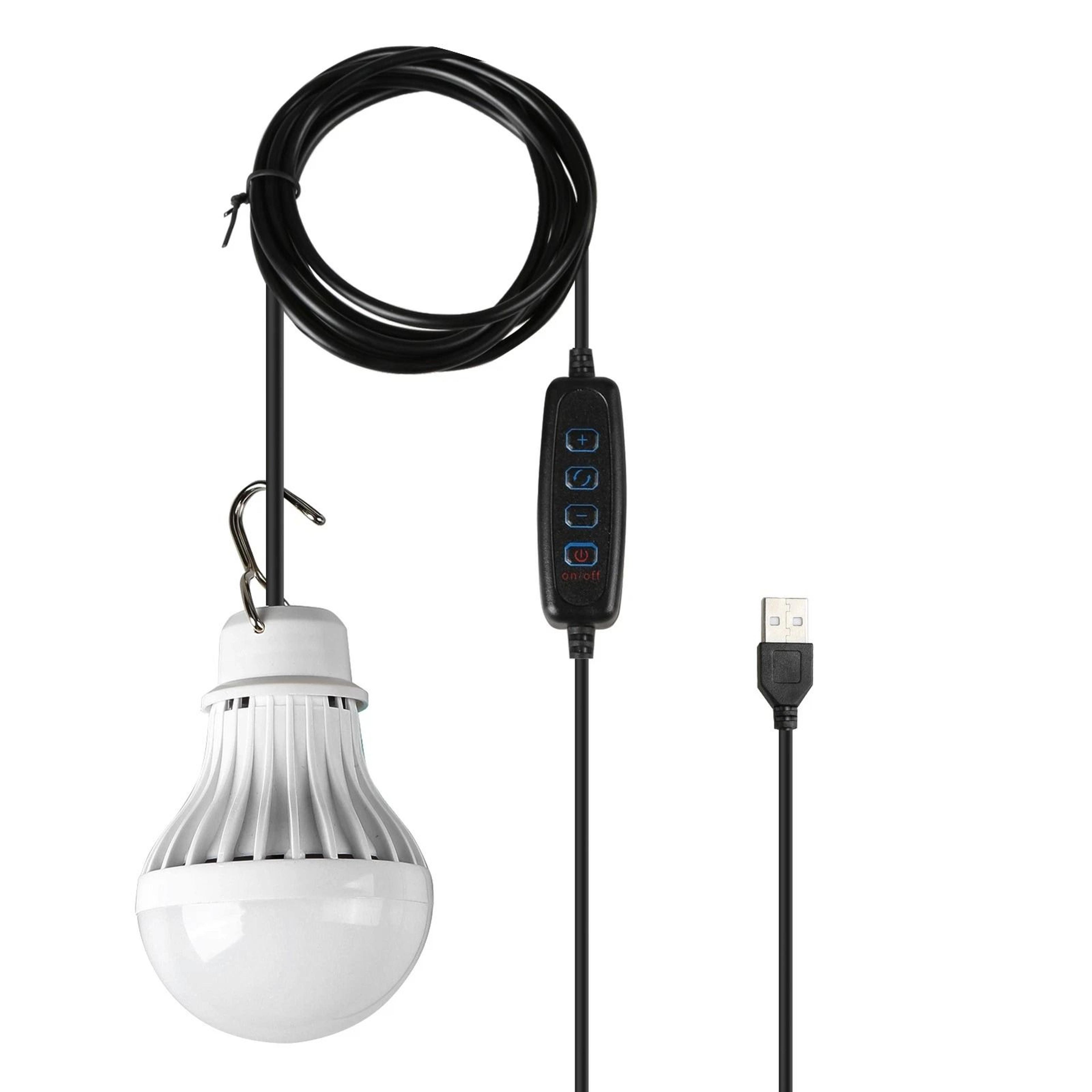 usb rechargeable outdoor led light with adjustable brightness warm/white