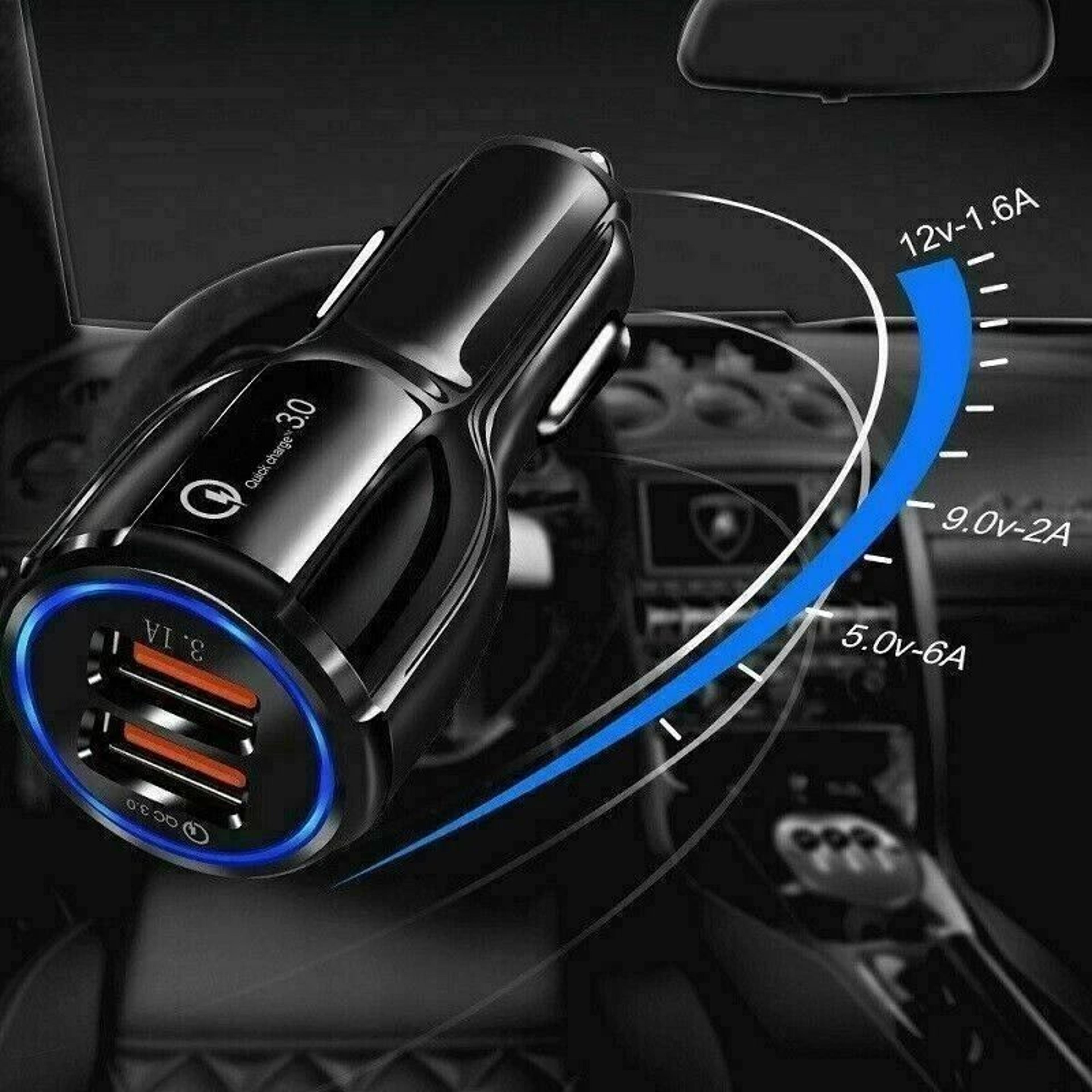 fast car charger dual usb car charger for iphone samsung android