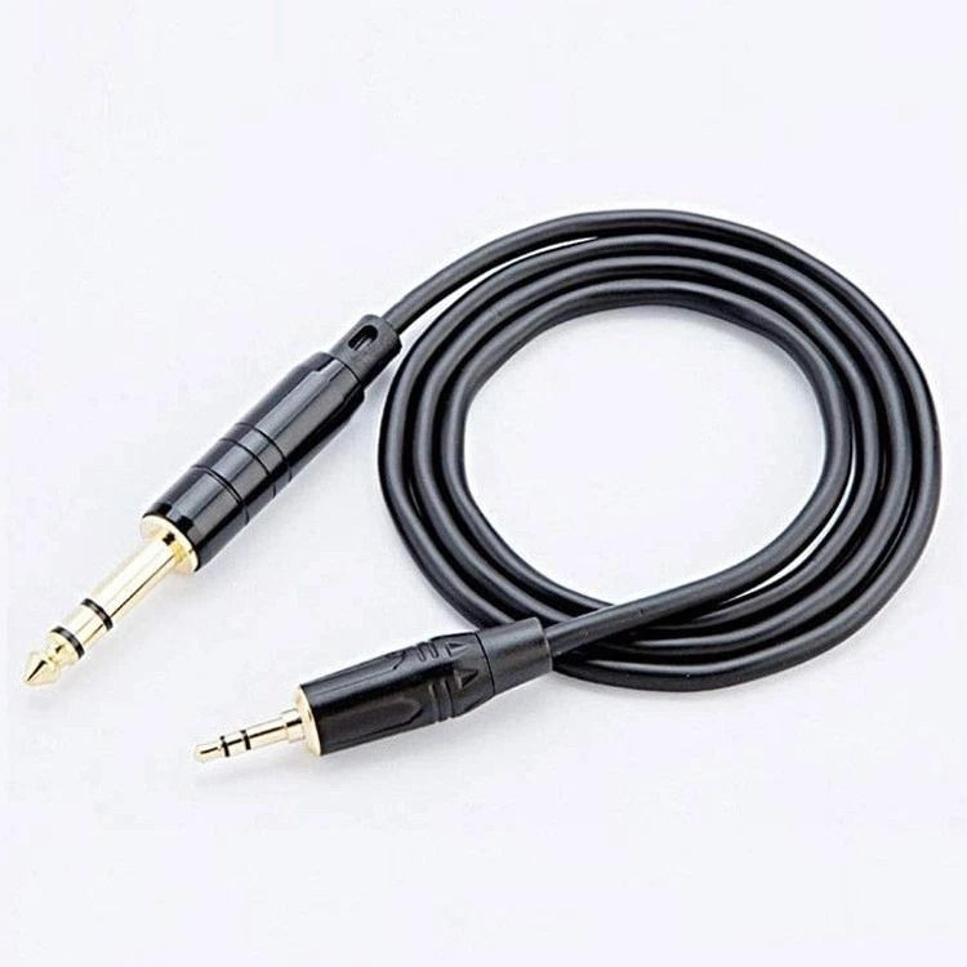 audio cable trs stereo adapter cable for amplifiers, mixers, headphones