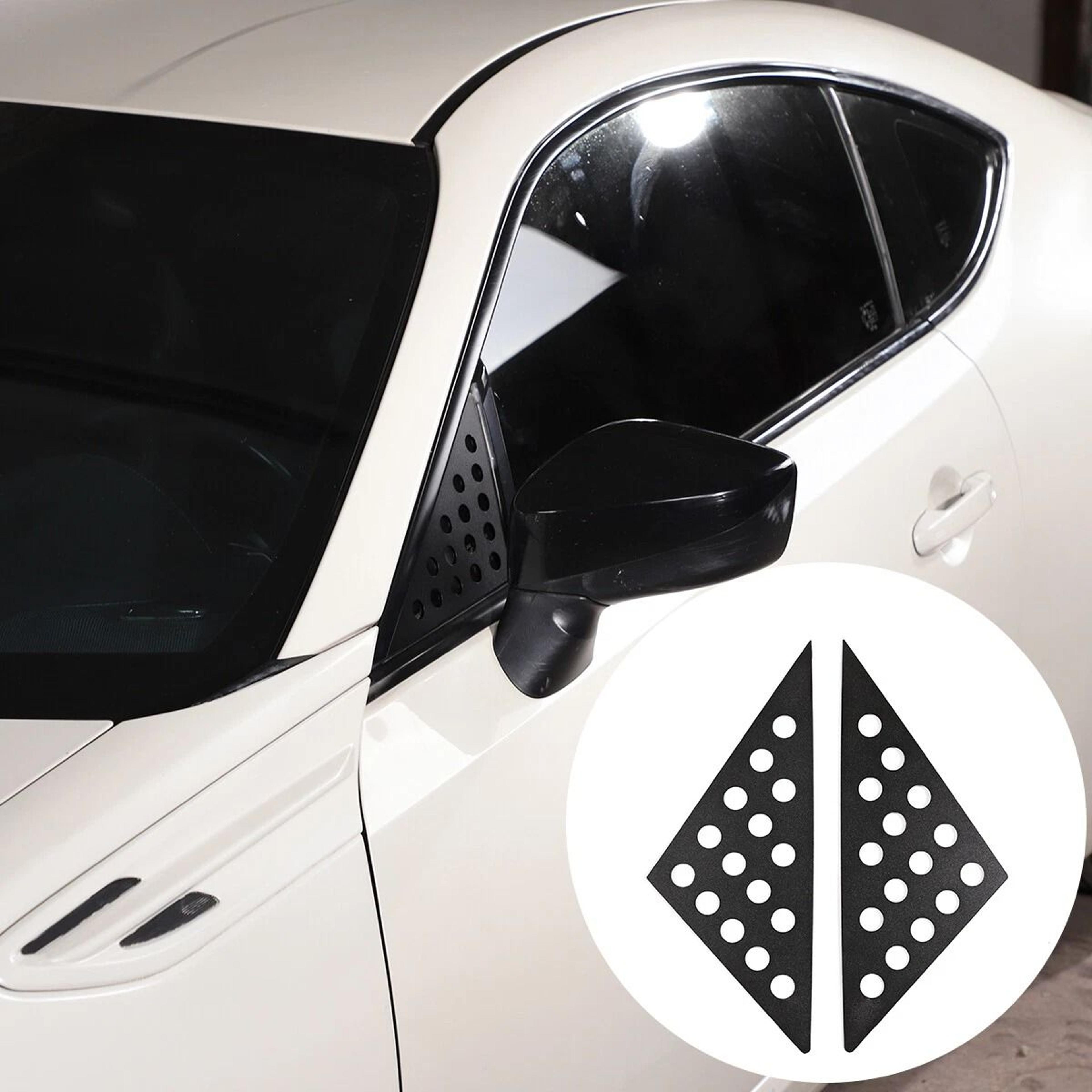 premium front window cover trim for toyota 86 & subaru brz triangular glass trim accessory
