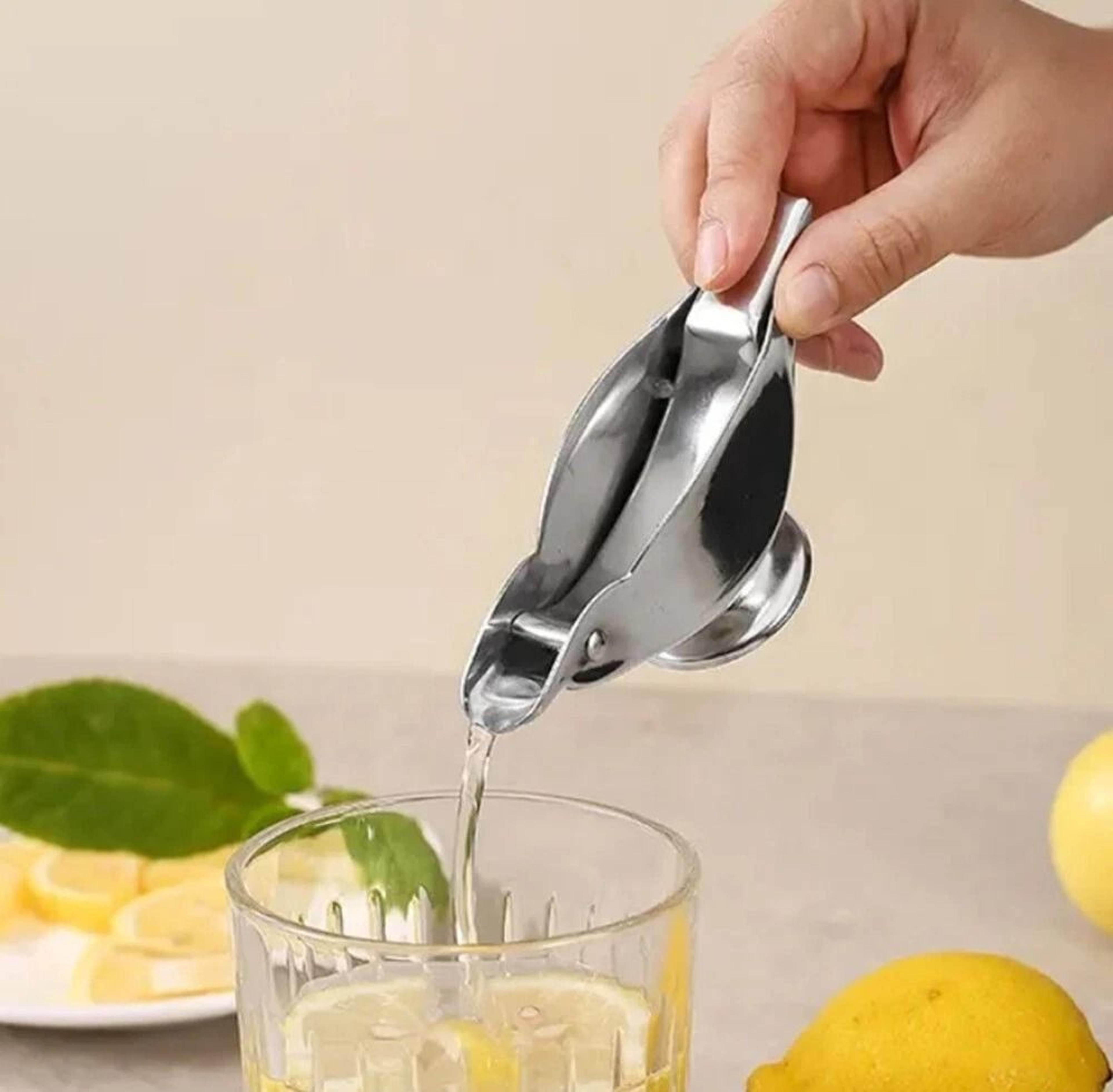 stainless steel lemon squeezer manual citrus juicer hand press for lemon and lime