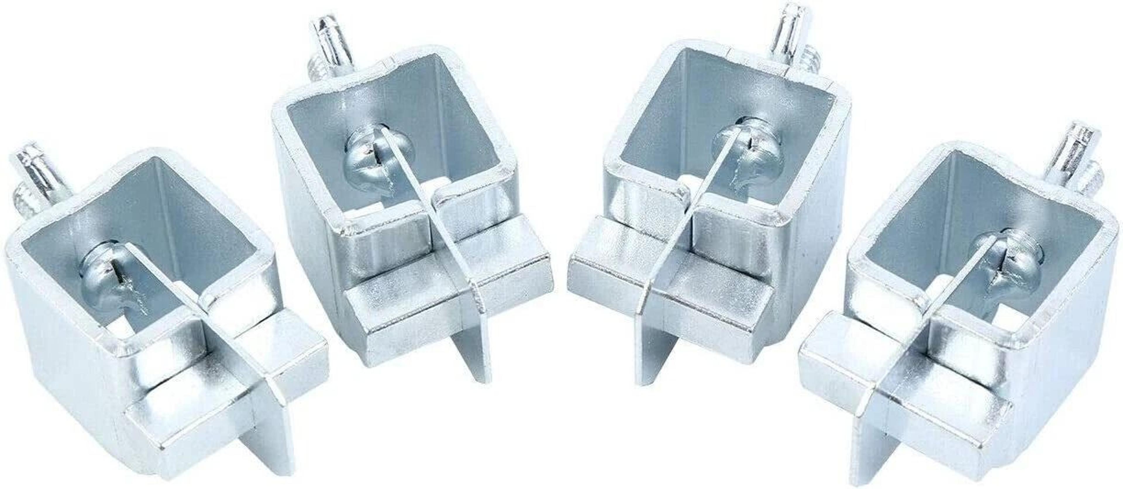 butt welding clamps for sheet metal panel and fender alignment